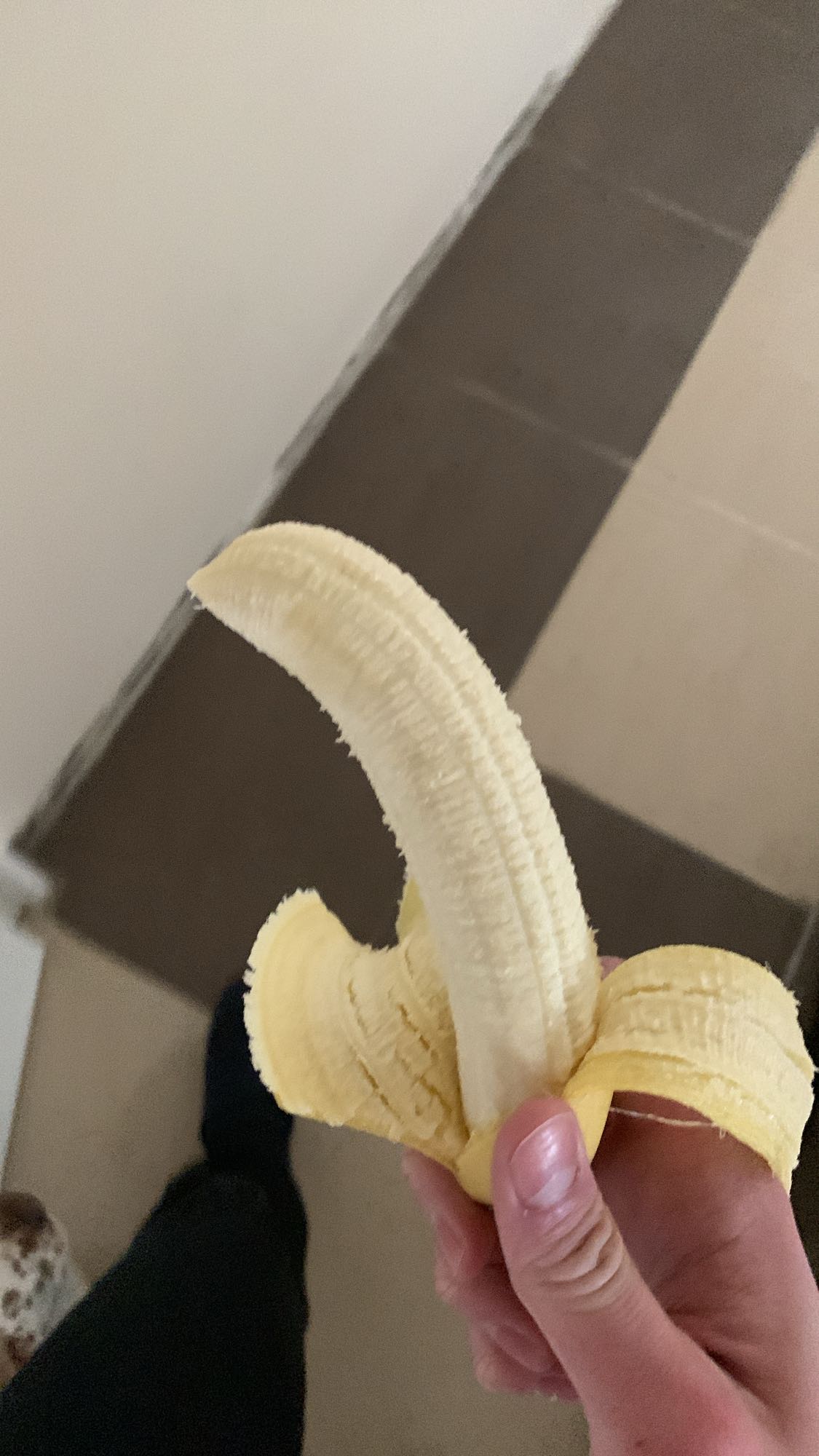 Banane pelée