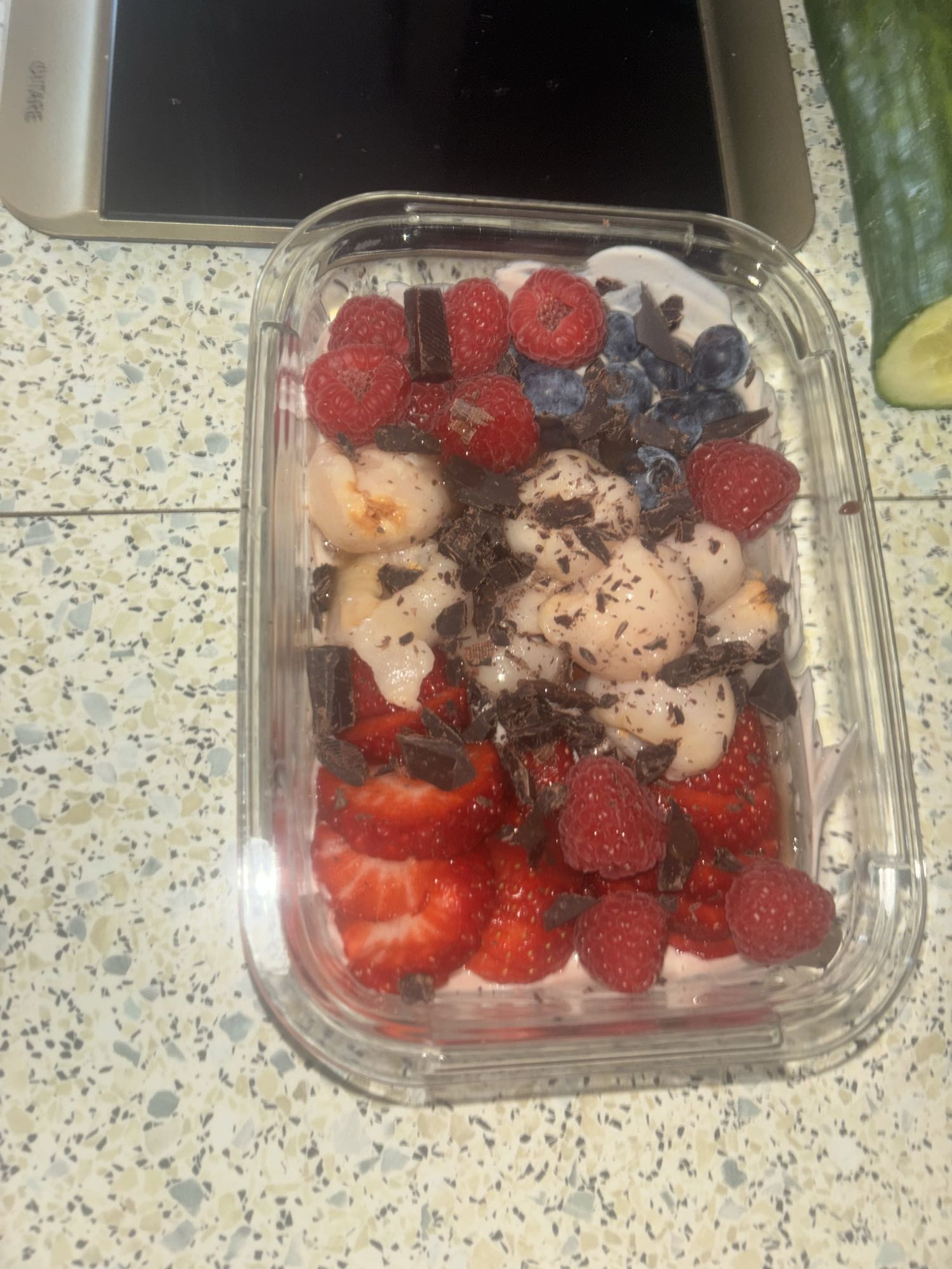 Yaourt aux fruits frais