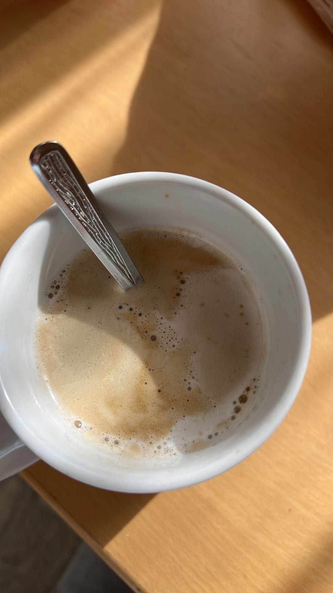 Taza de café con leche