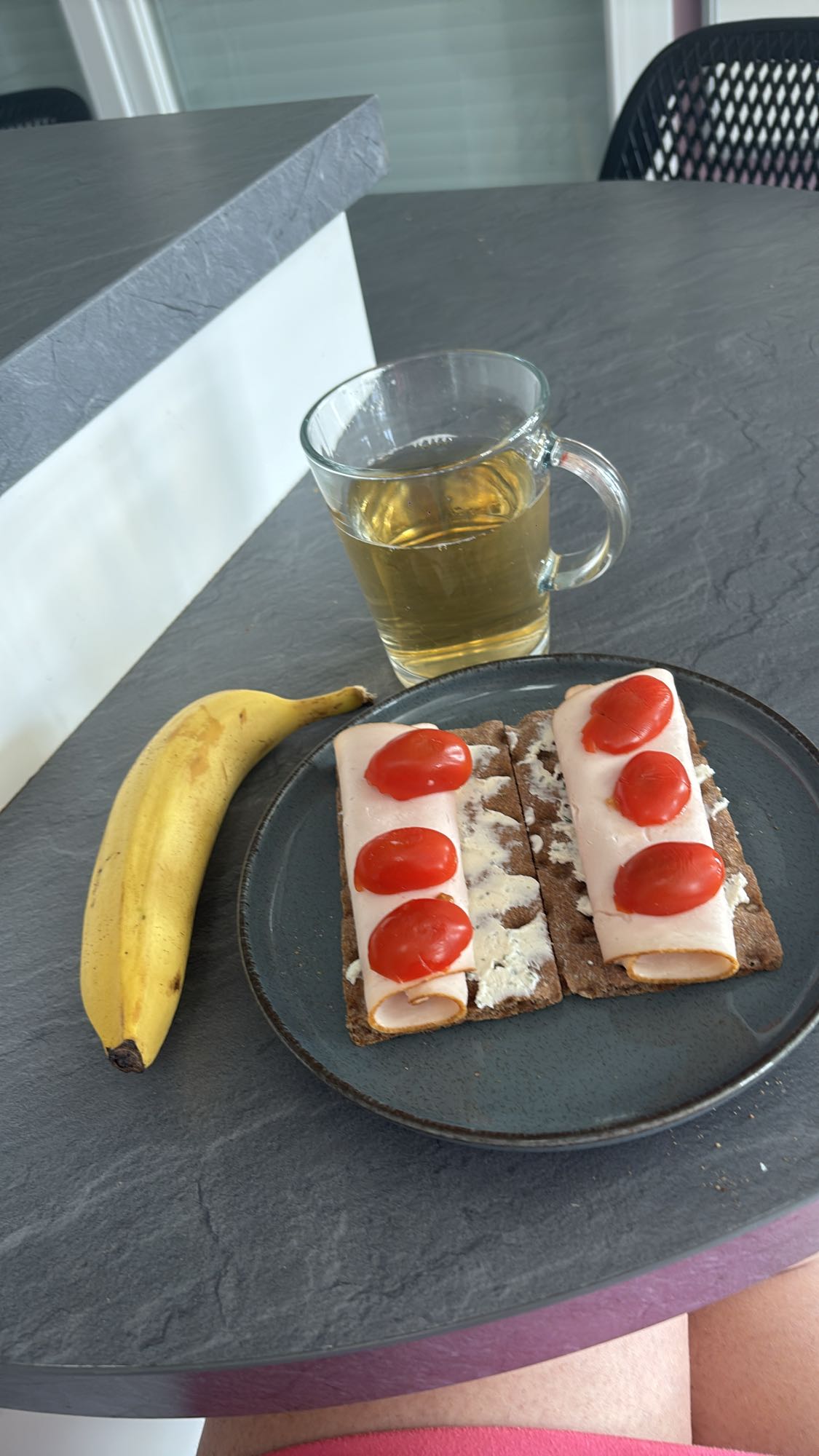 Tartines dinde et banane