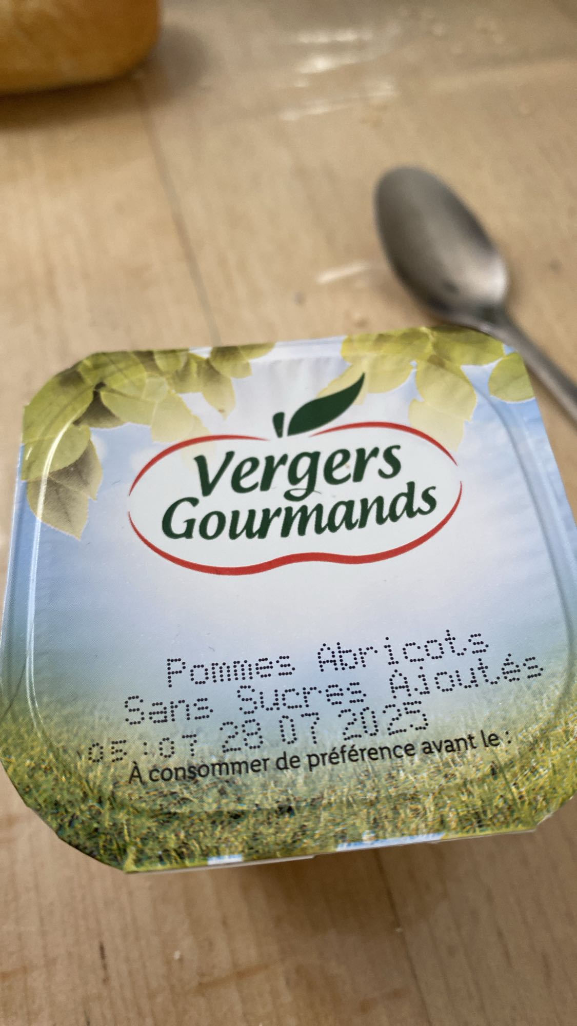 Compote pommes abricots