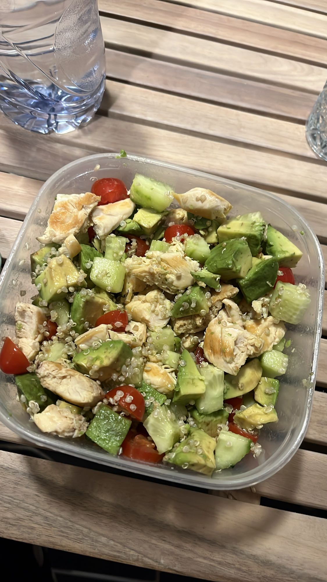 Chicken Avocado Salad