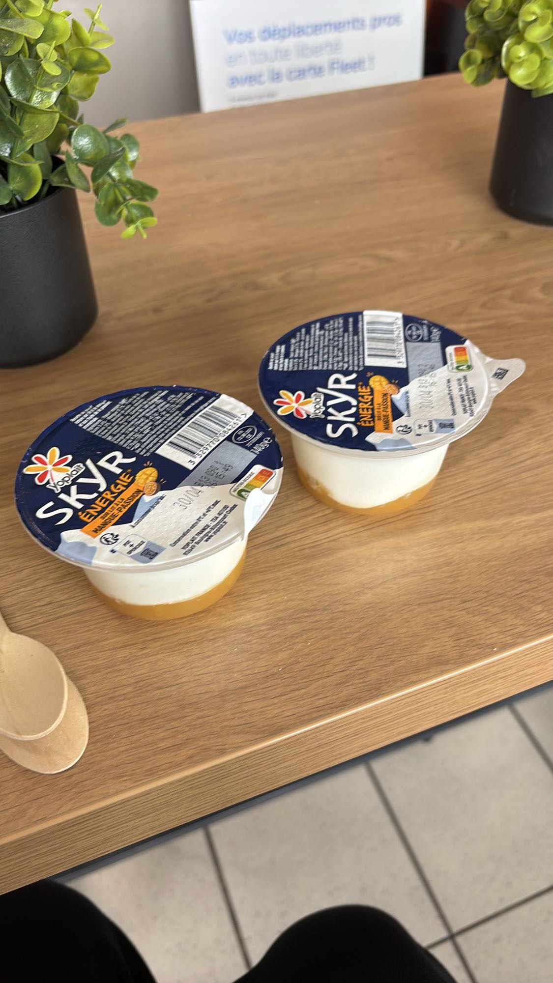 Skyr énergie mangue