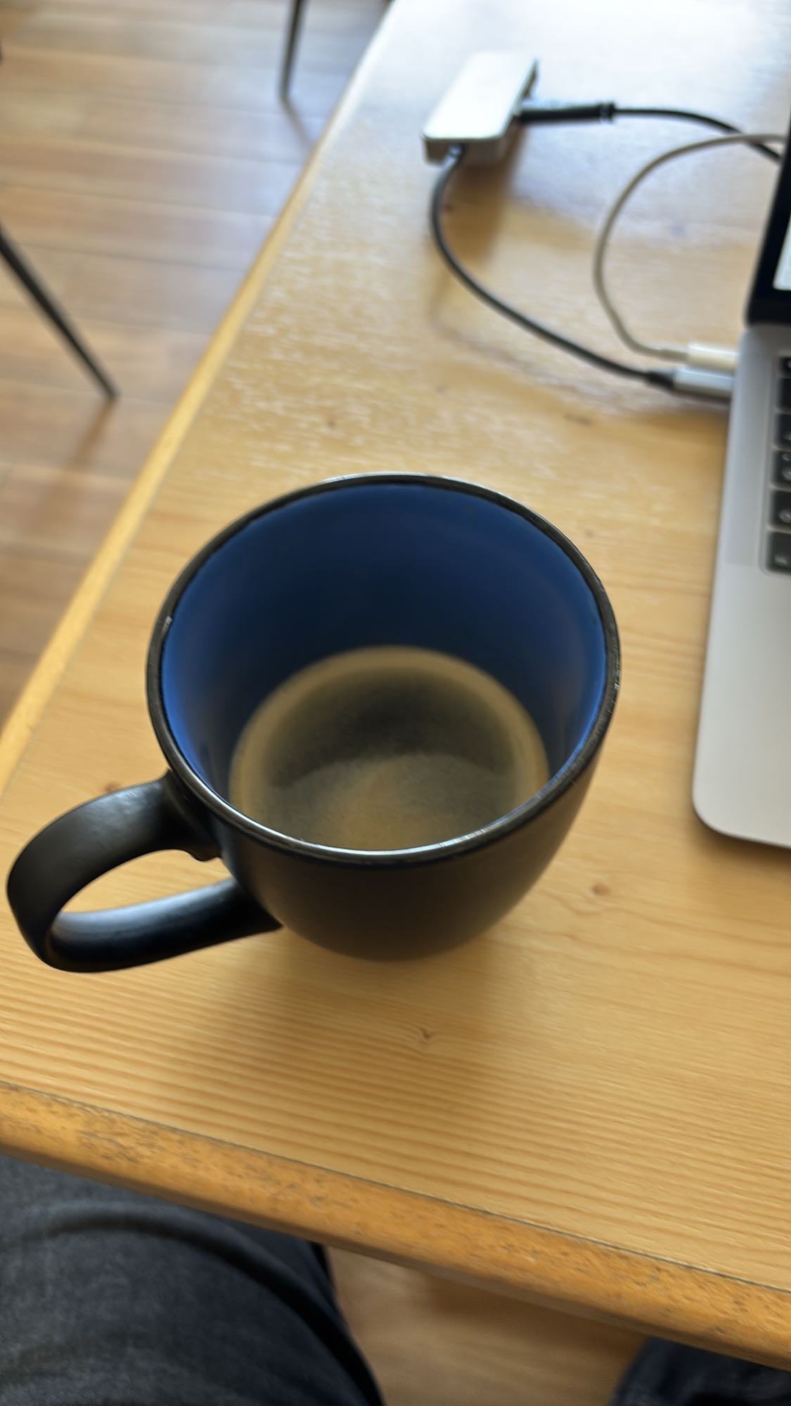 Tasse schwarzer Kaffee