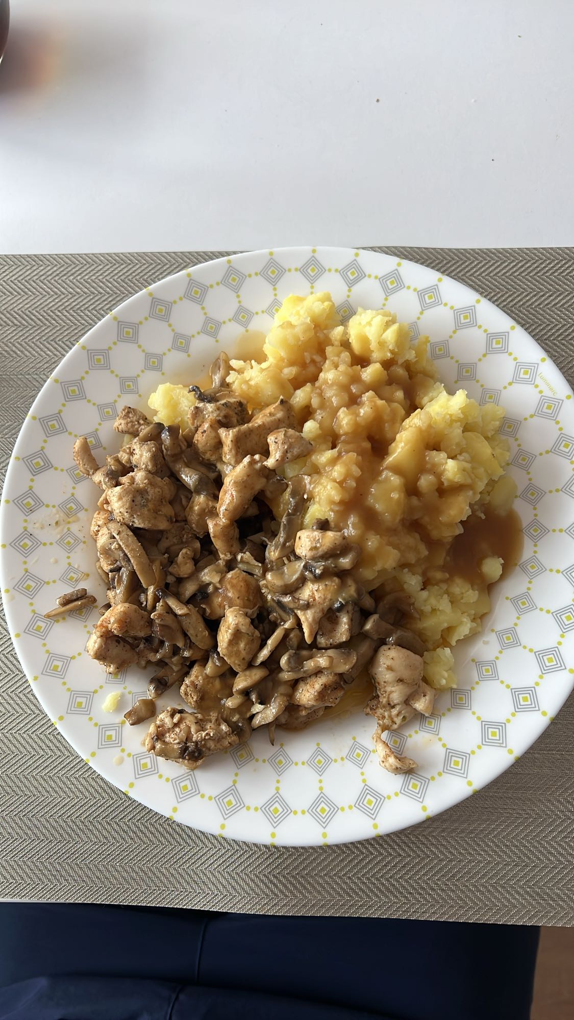 Kurczak z ziemniakami