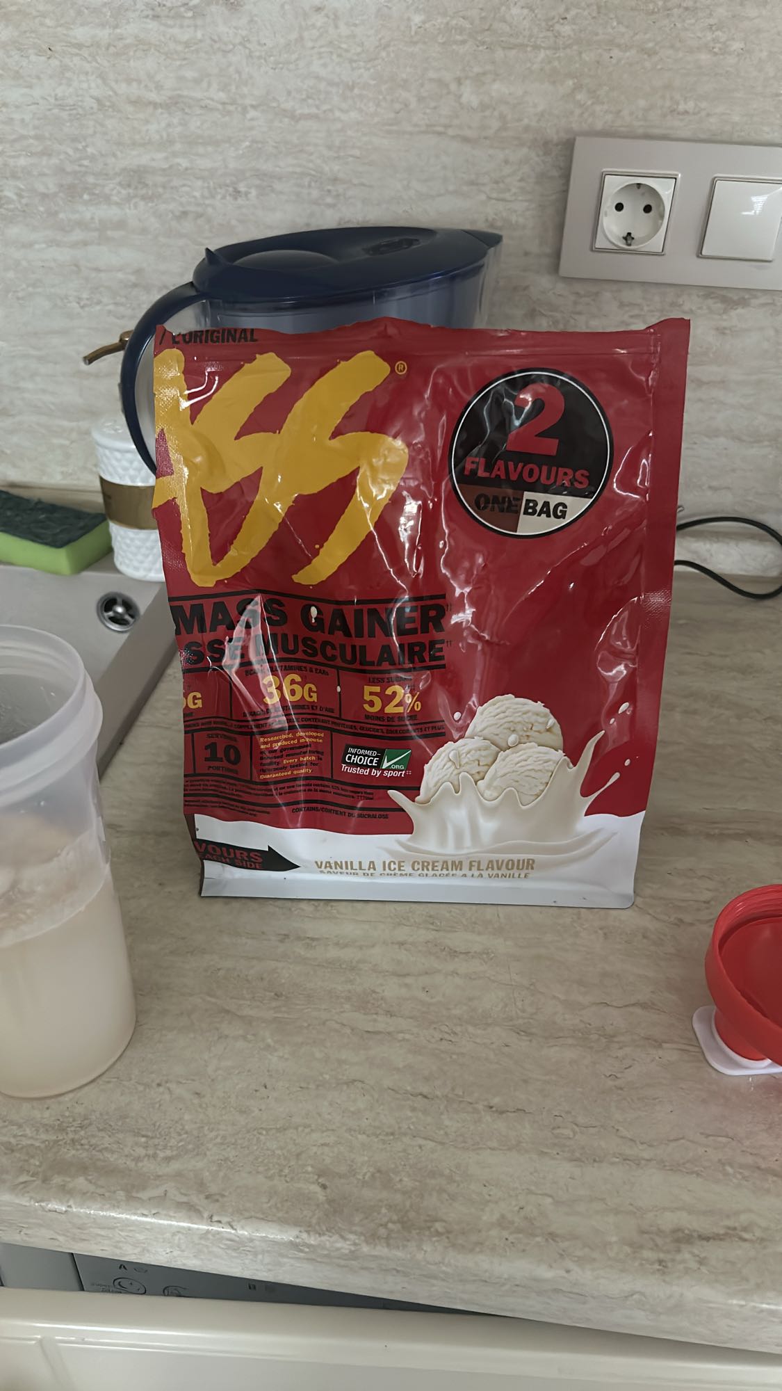 Vanilla Mass Gainer Shake