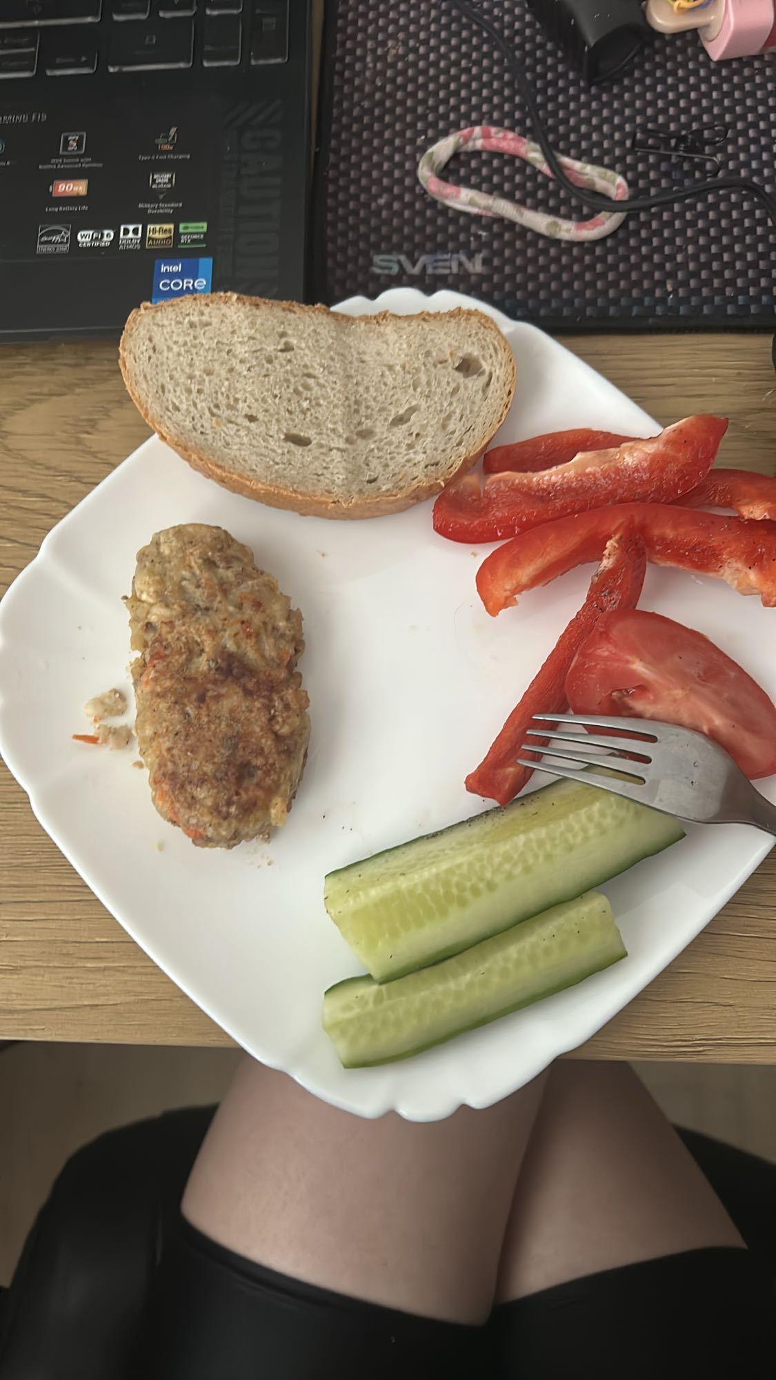 Котлета з овочами