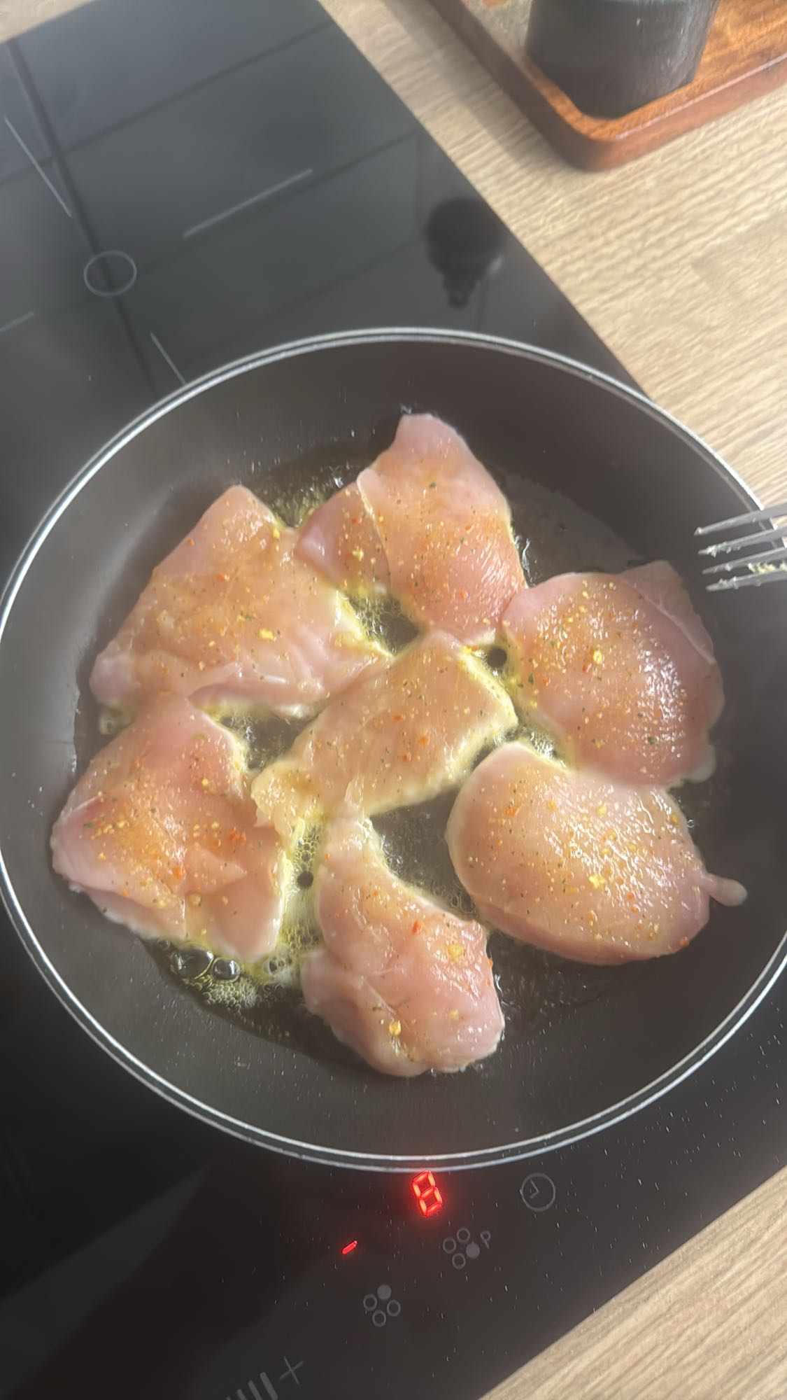 Stekt kycklingfilé