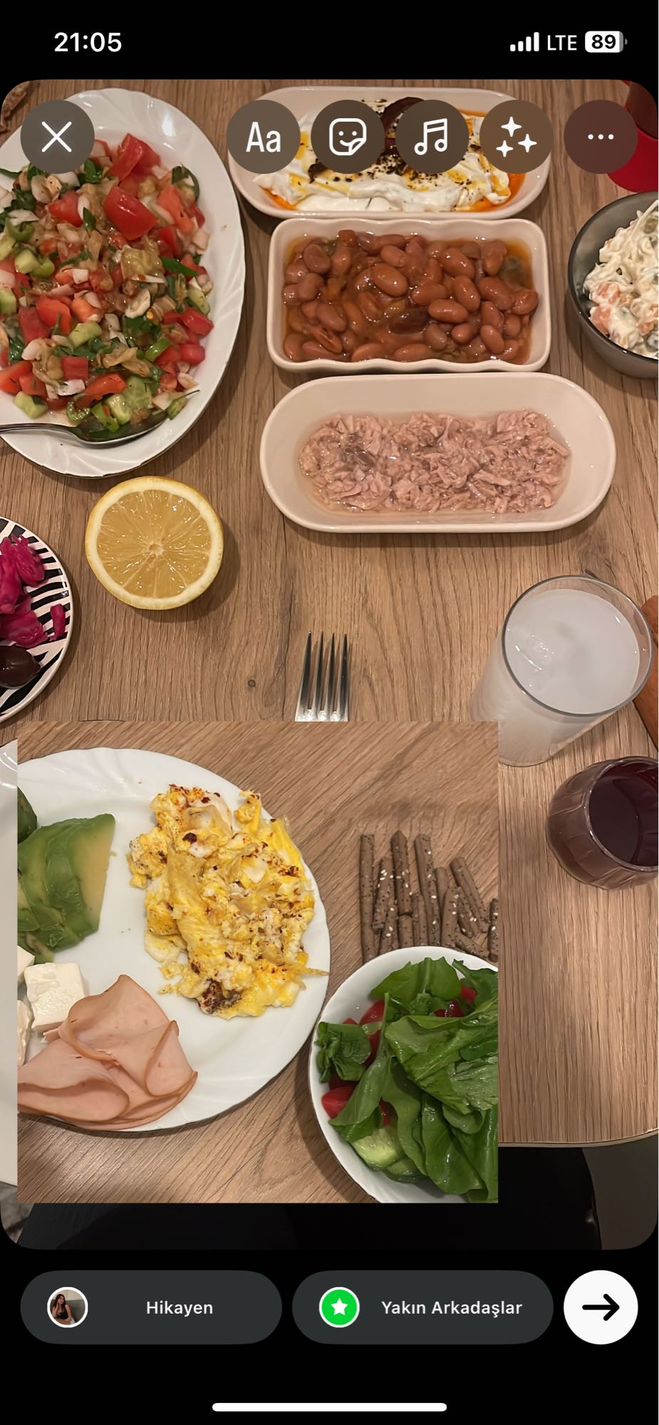 Karışık Akşam Tabağı