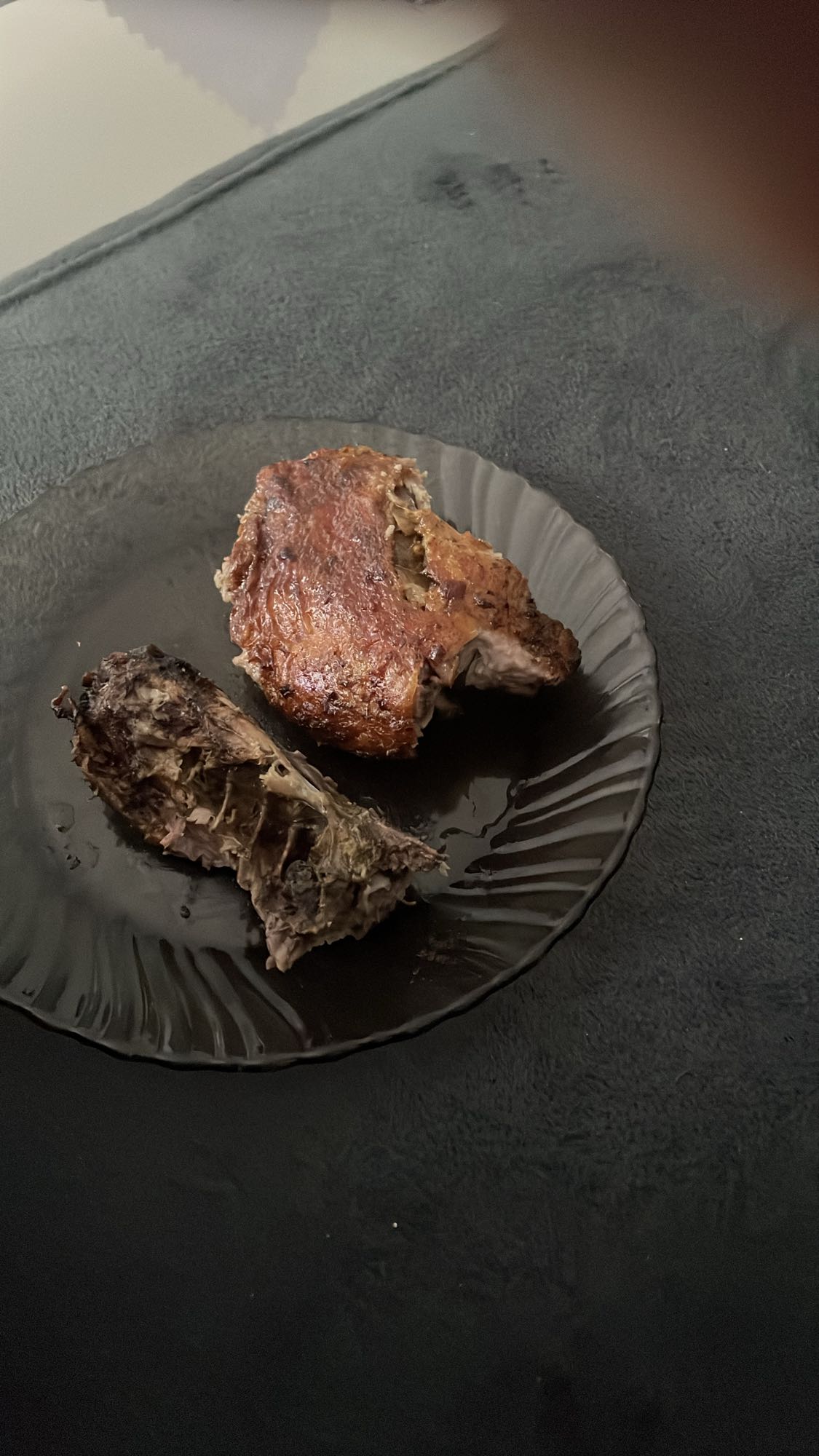 Pieczone mięso z kaczki