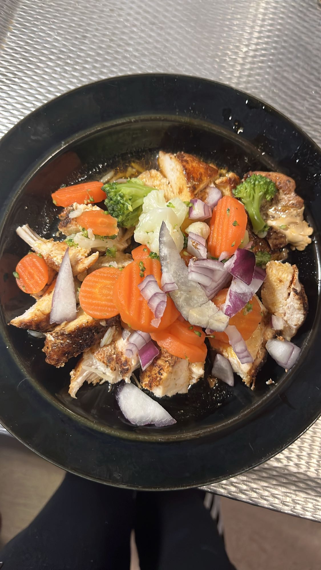 Kyckling med grönsaker