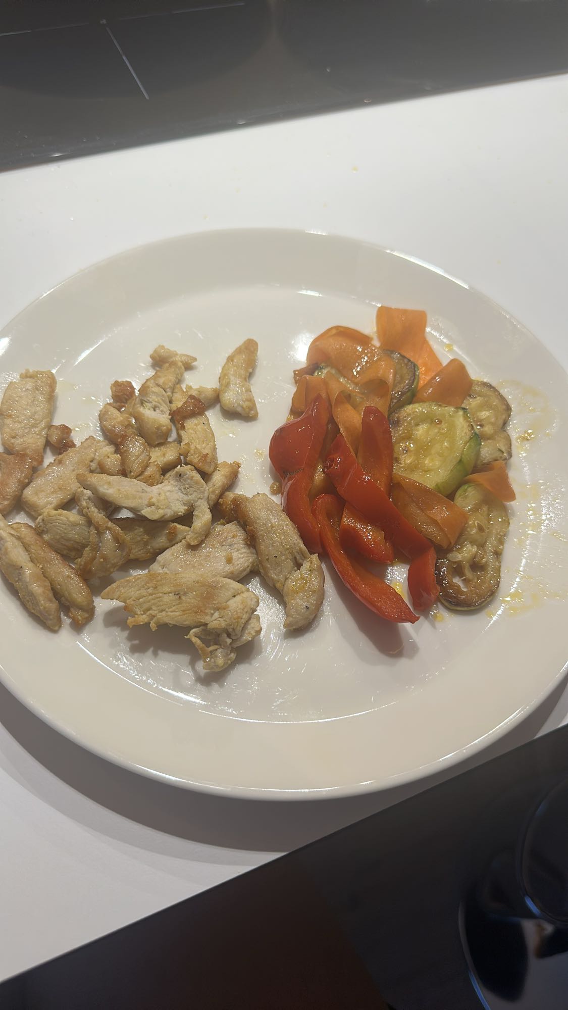 Kyckling med grönsaker