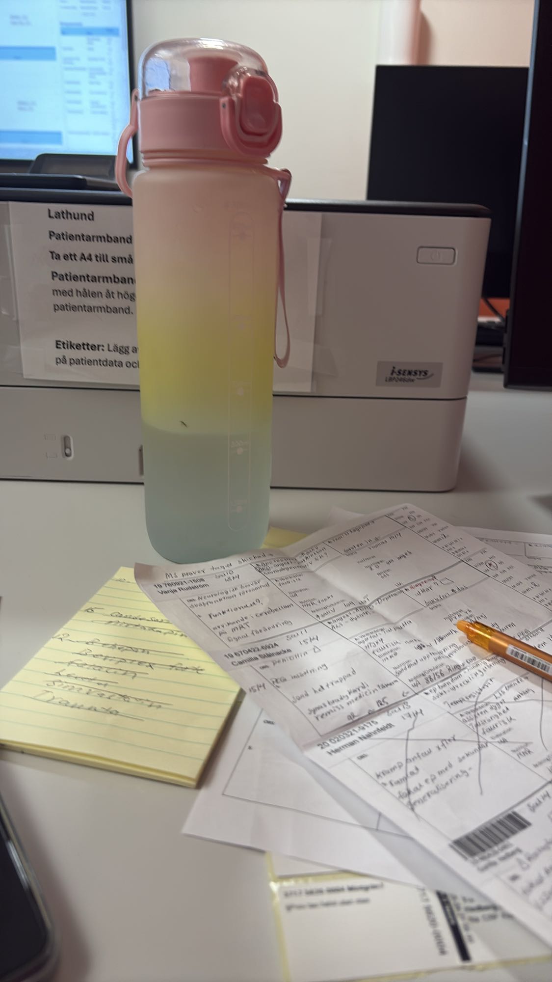 Smaksatt vattenflaska