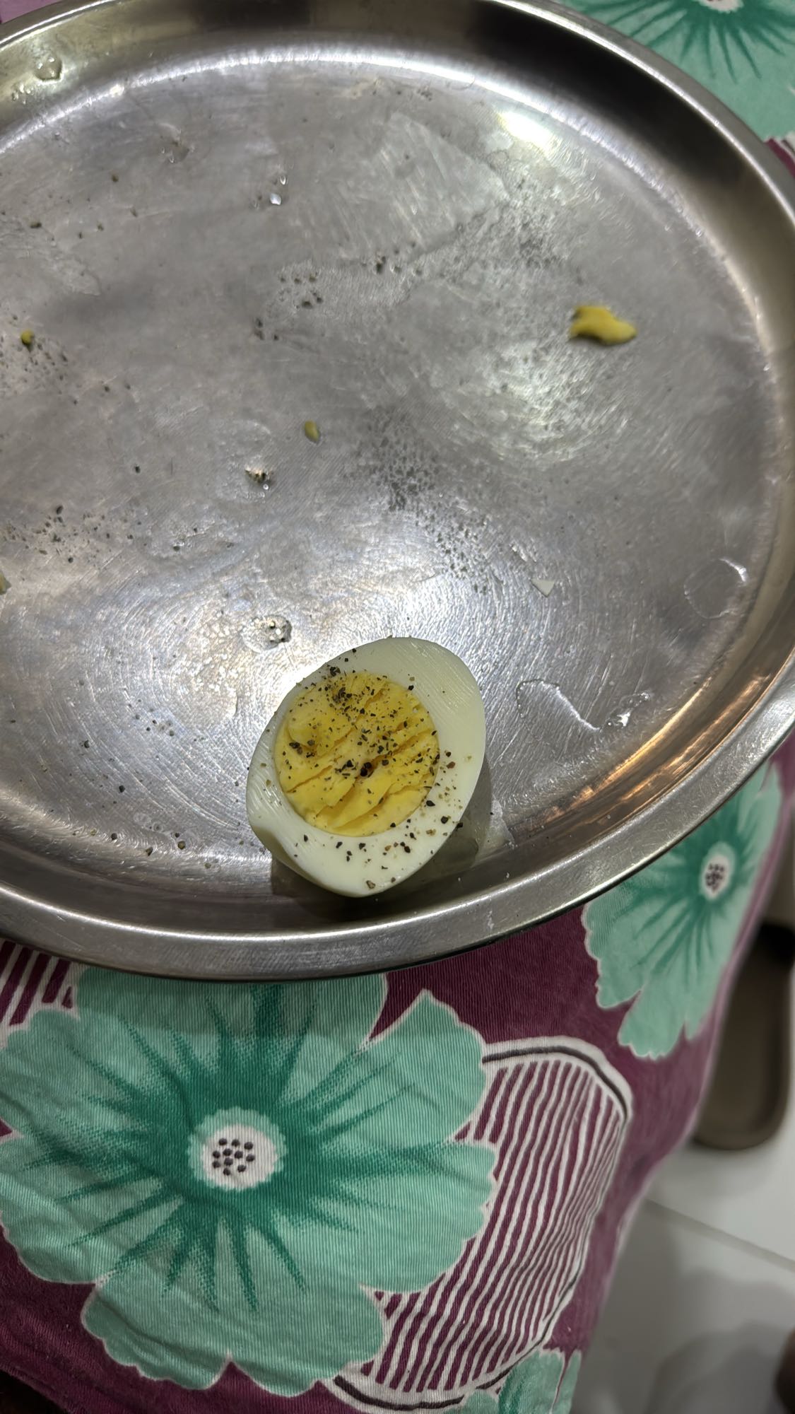 Boiled Egg Half