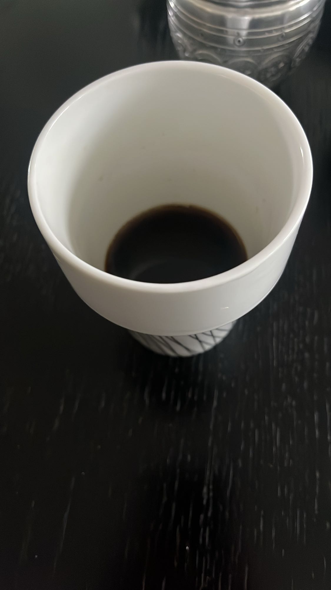 Svart kaffe