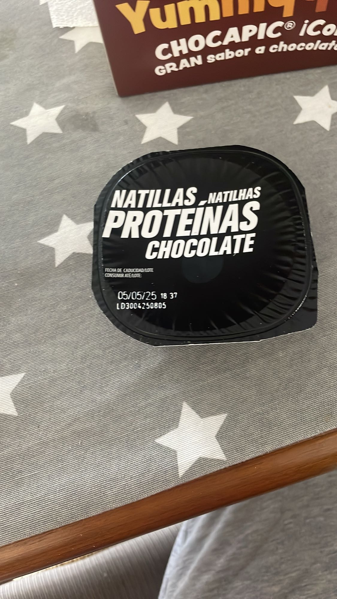 Natillas chocolate