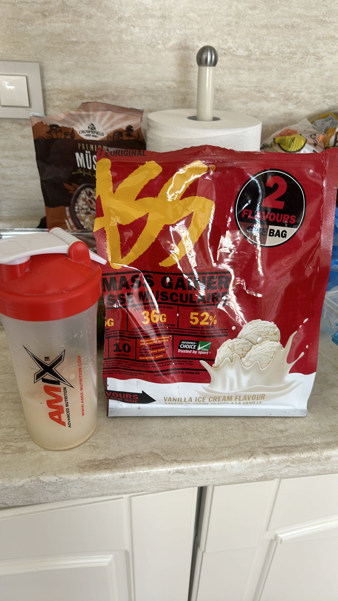 Vanilla Mass Gainer Shake