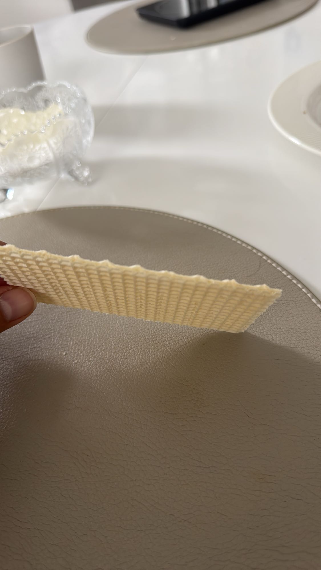 Вафельная пластина