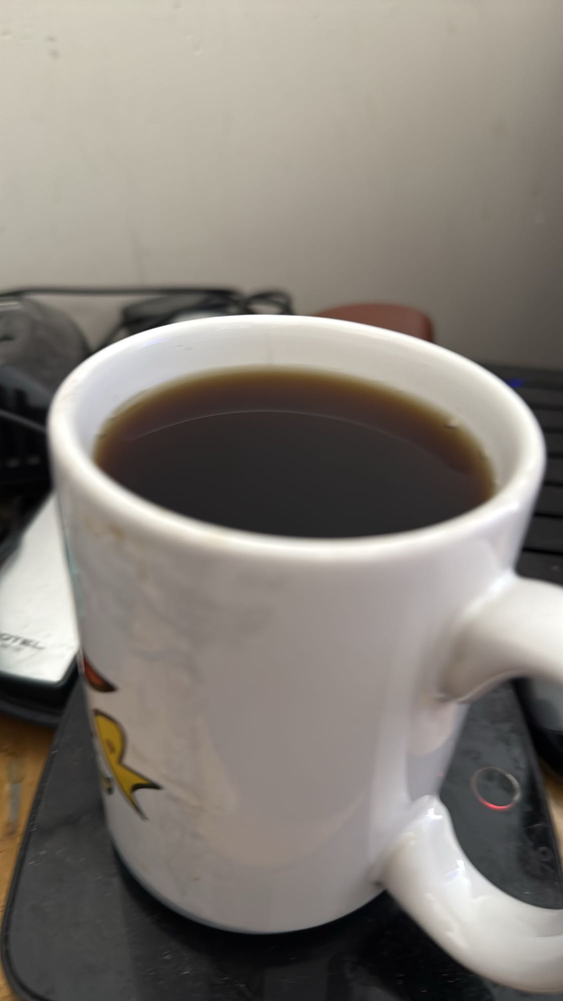 Tasse de café noir