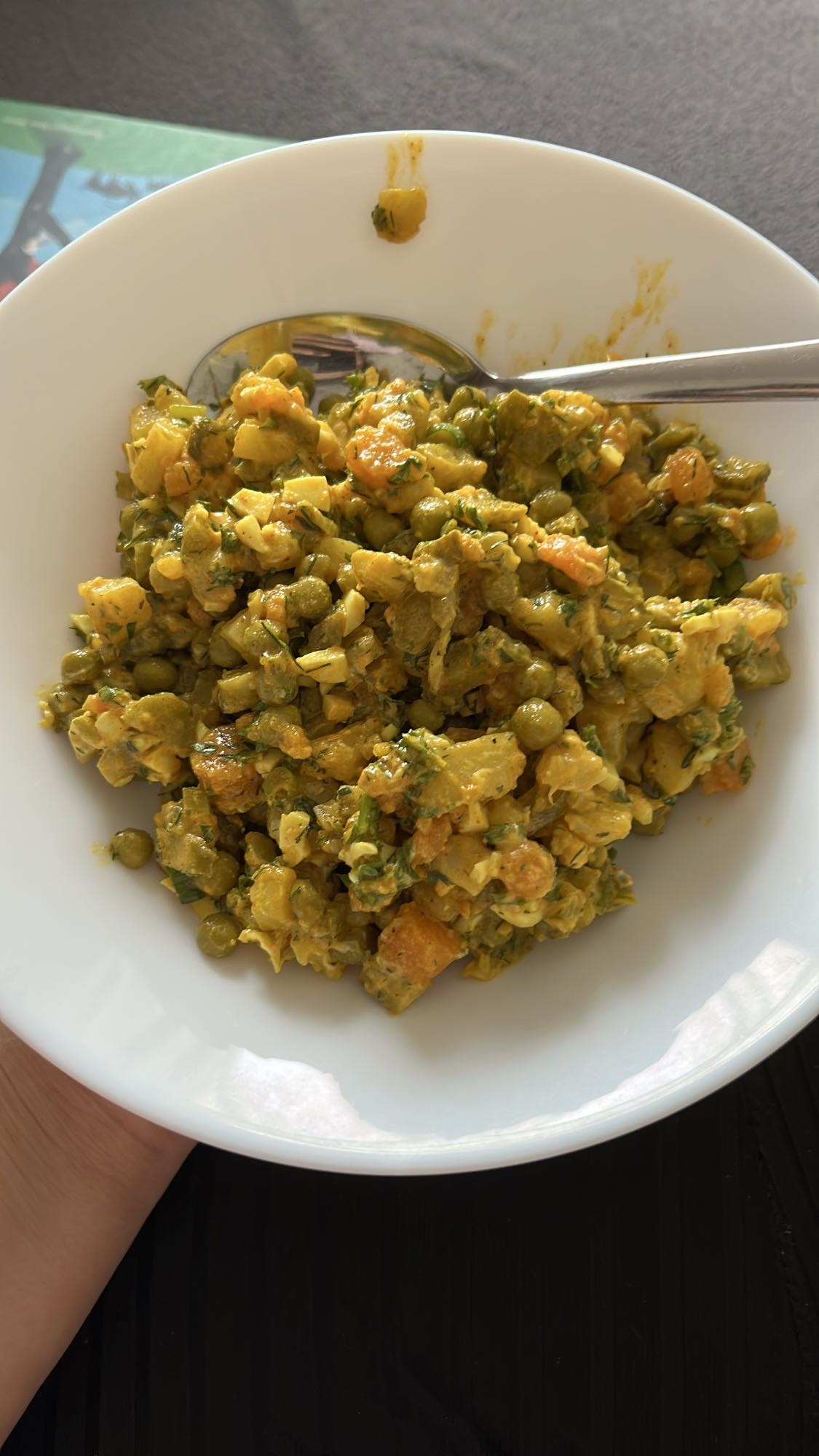 Grönsaksröra med curry