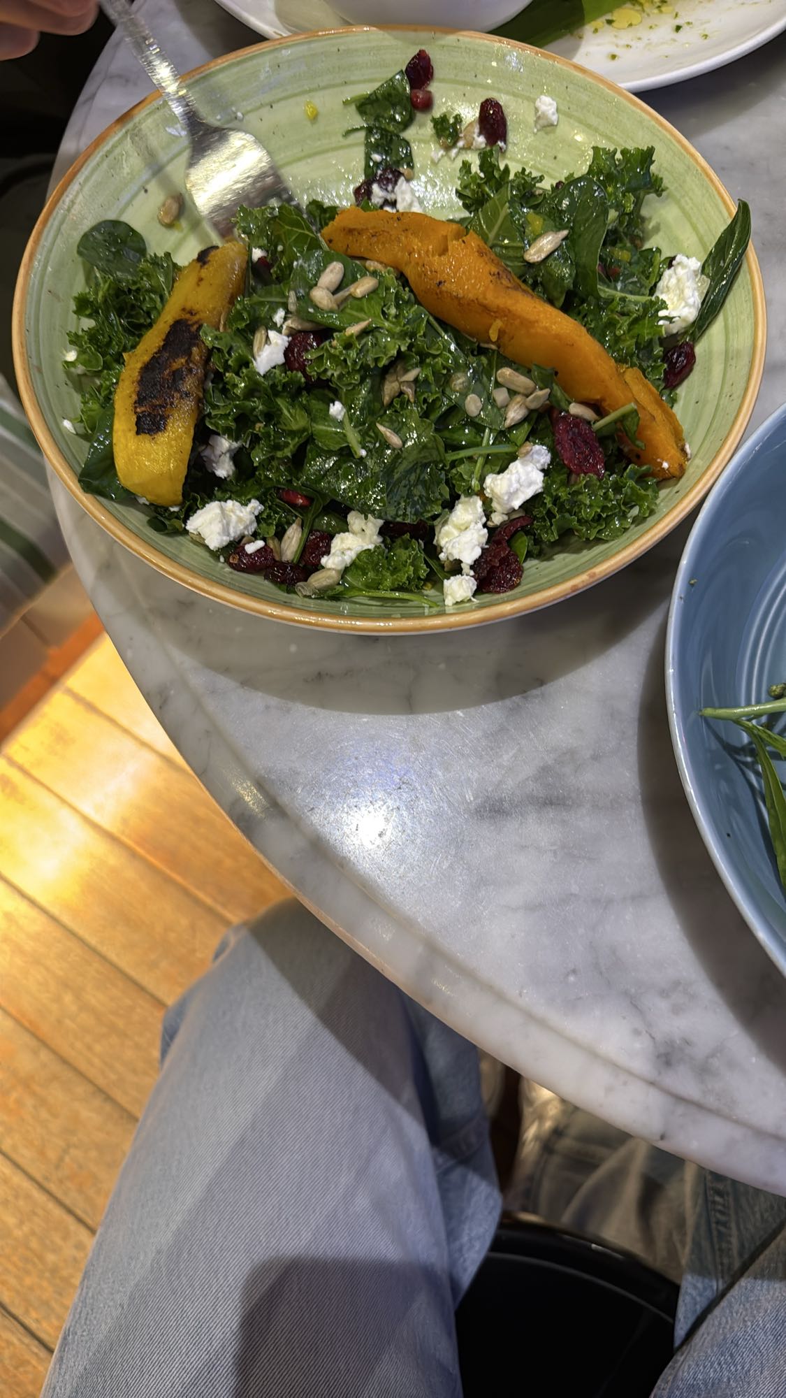 Салат с тыквой и фетой