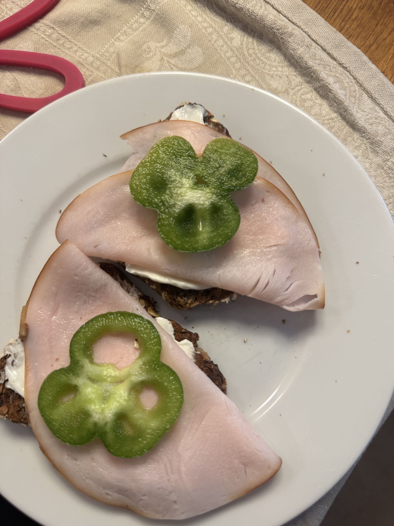 Kalkonmackor med paprika