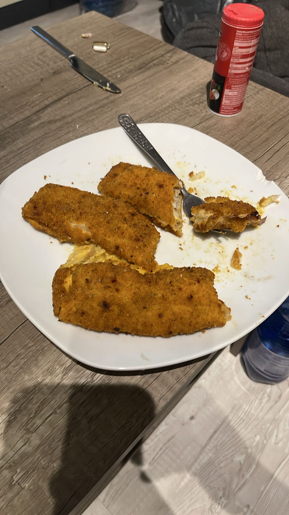 Panierte Fischfilets