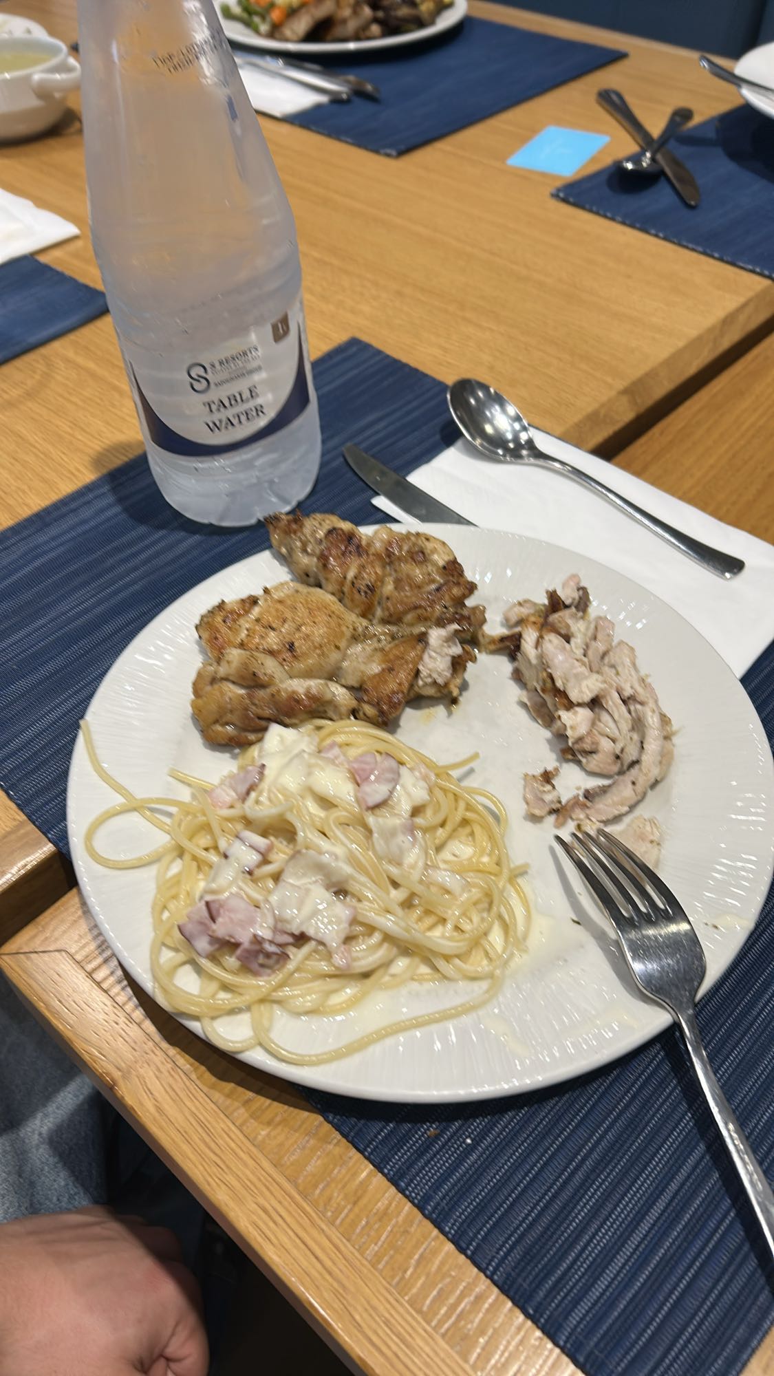 Paste cu pui la grătar