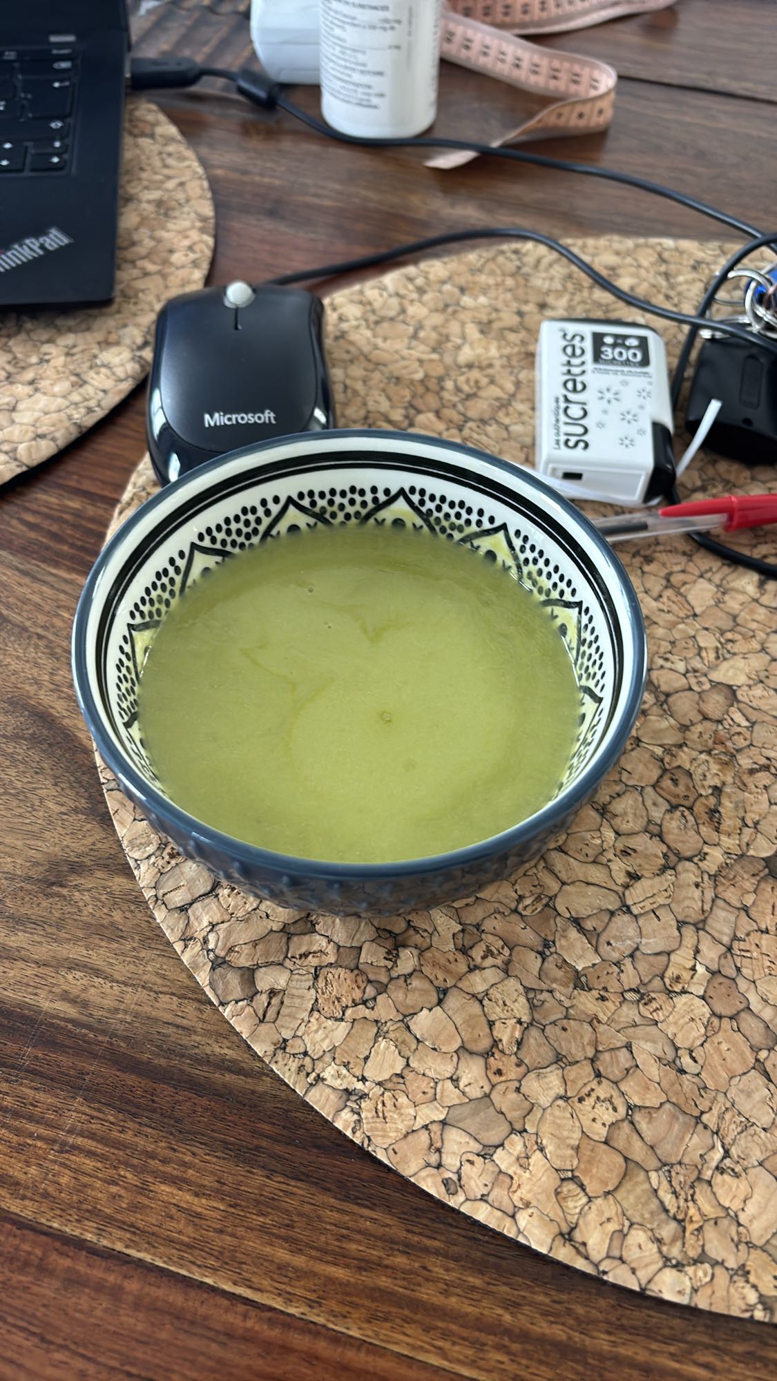 Soupe verte légère