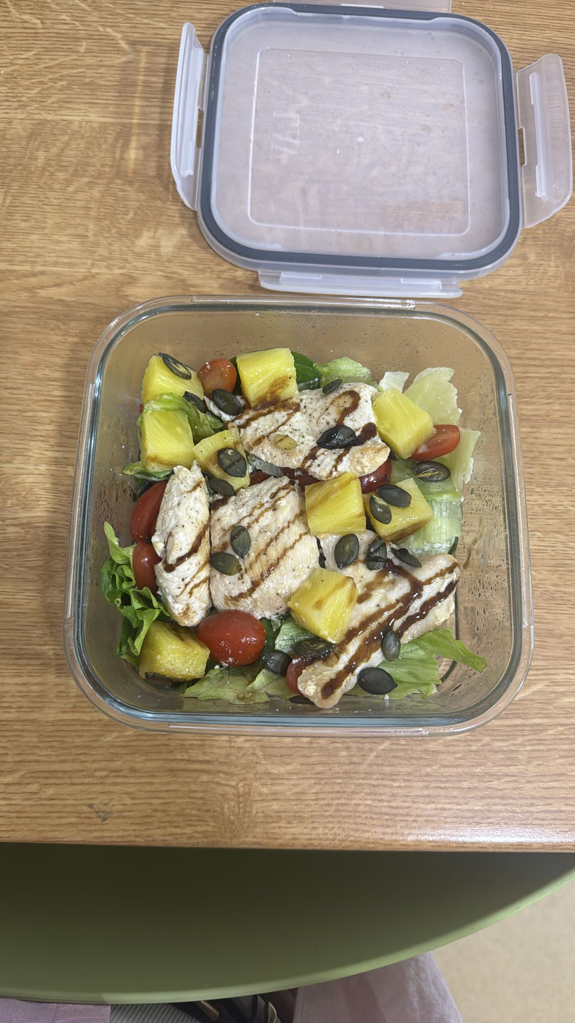 Chicken salad with fruit