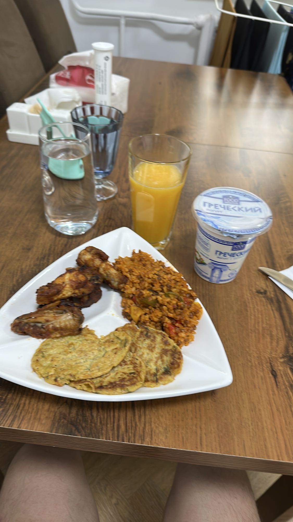 Chicken and Veggie Plate