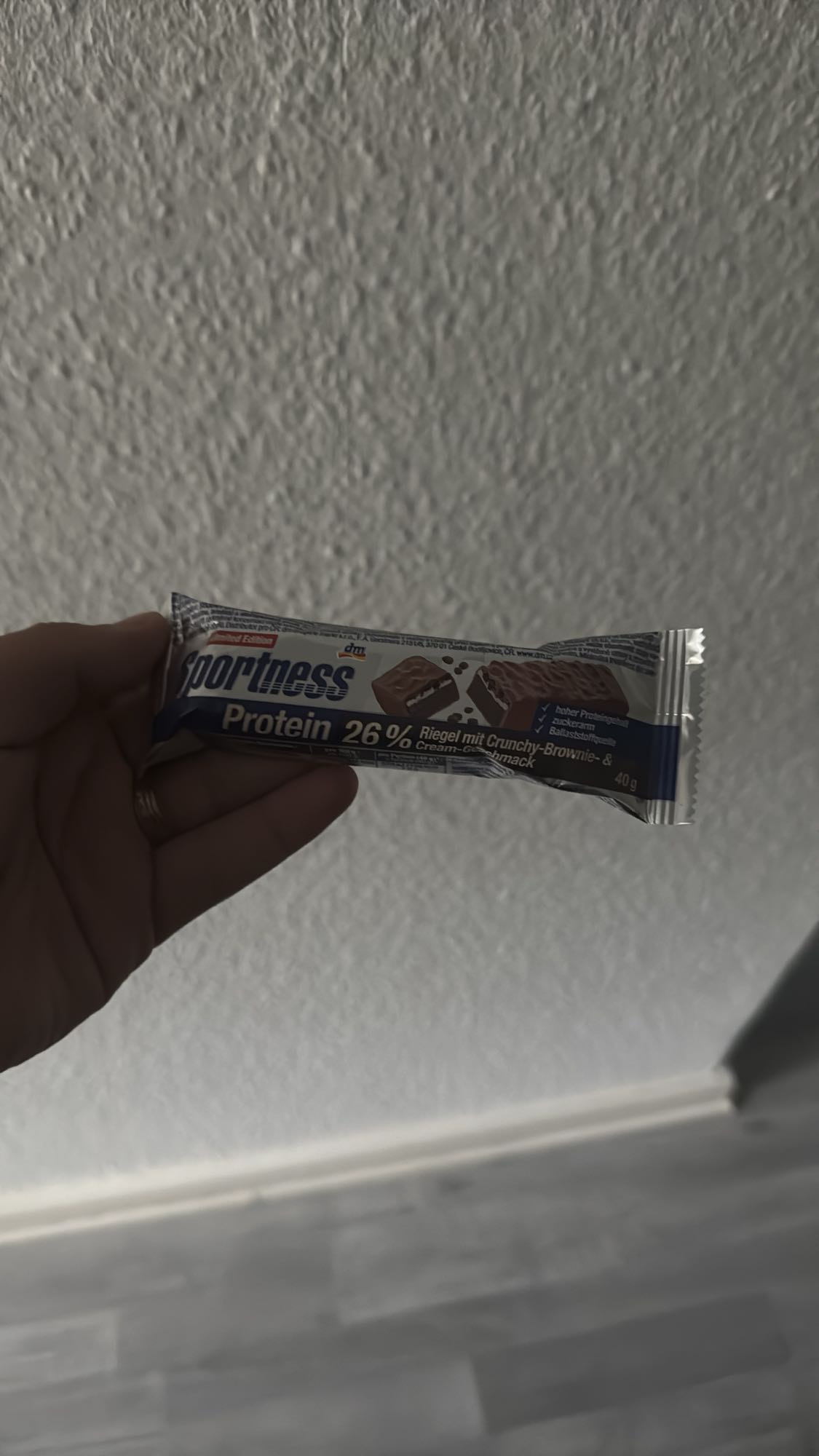 Proteinriegel Brownie