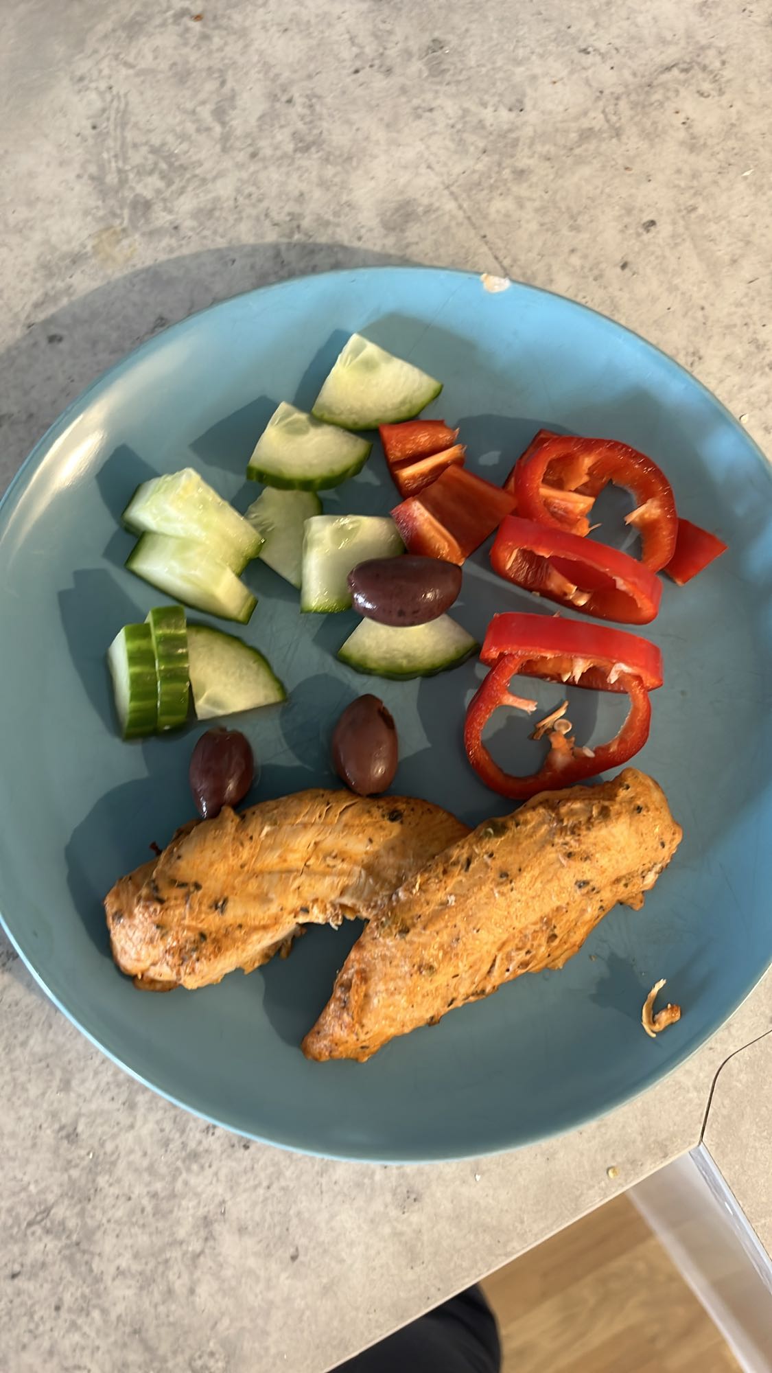 Kyckling med grönsaker