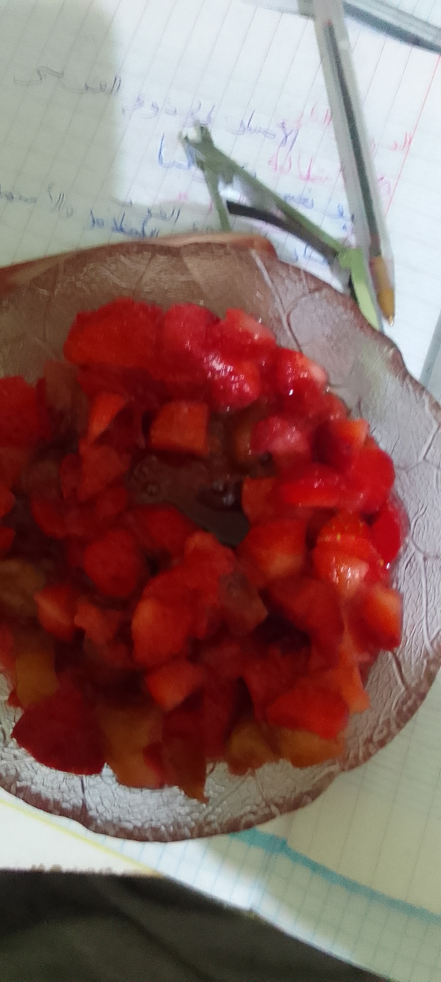 Salade de fruits rouges