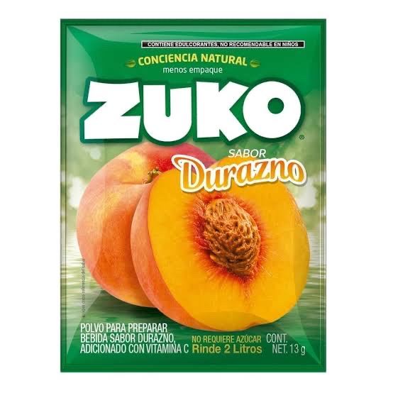 Bebida sabor durazno