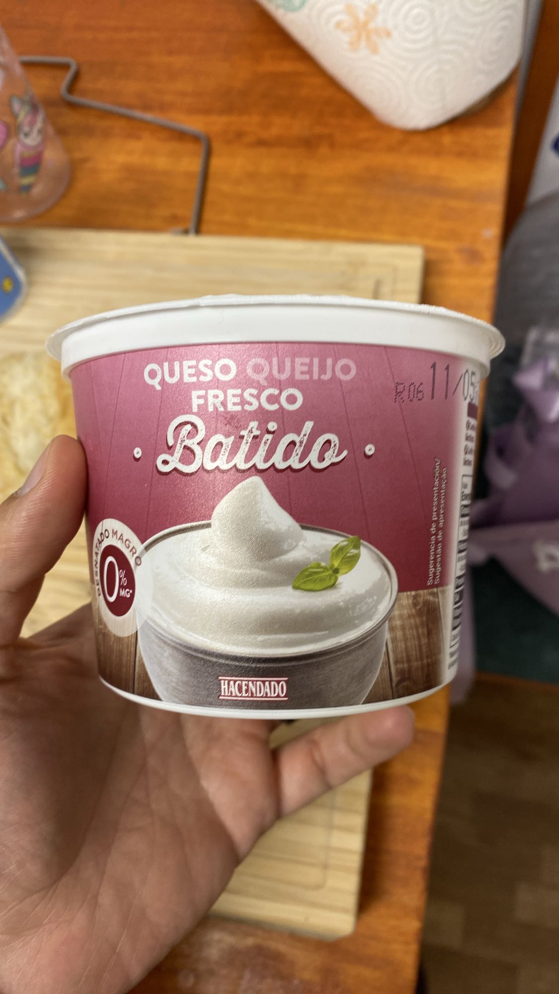 Queso fresco batido