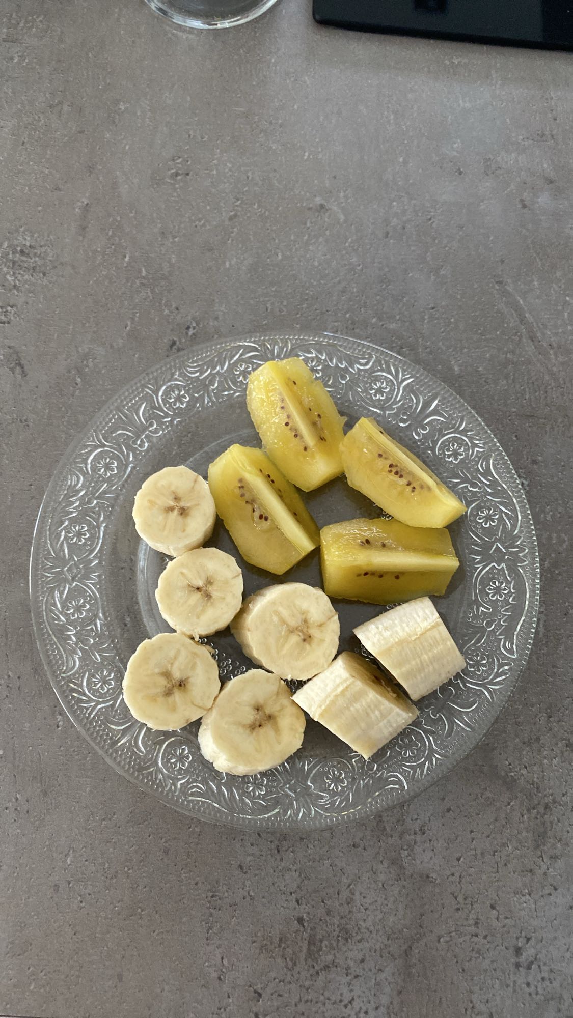 Fruits tranchés frais