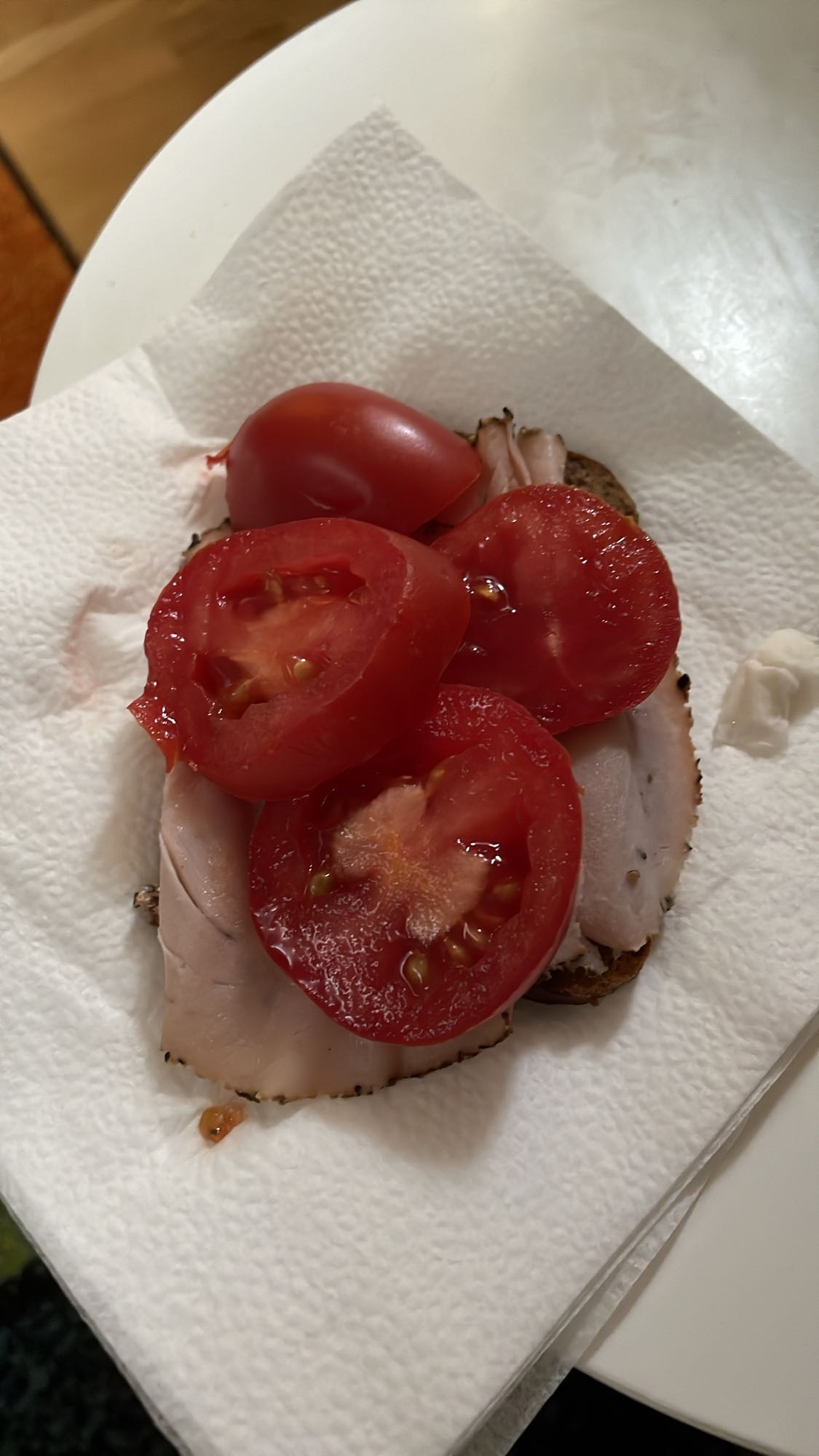 Smörgås med kalkon