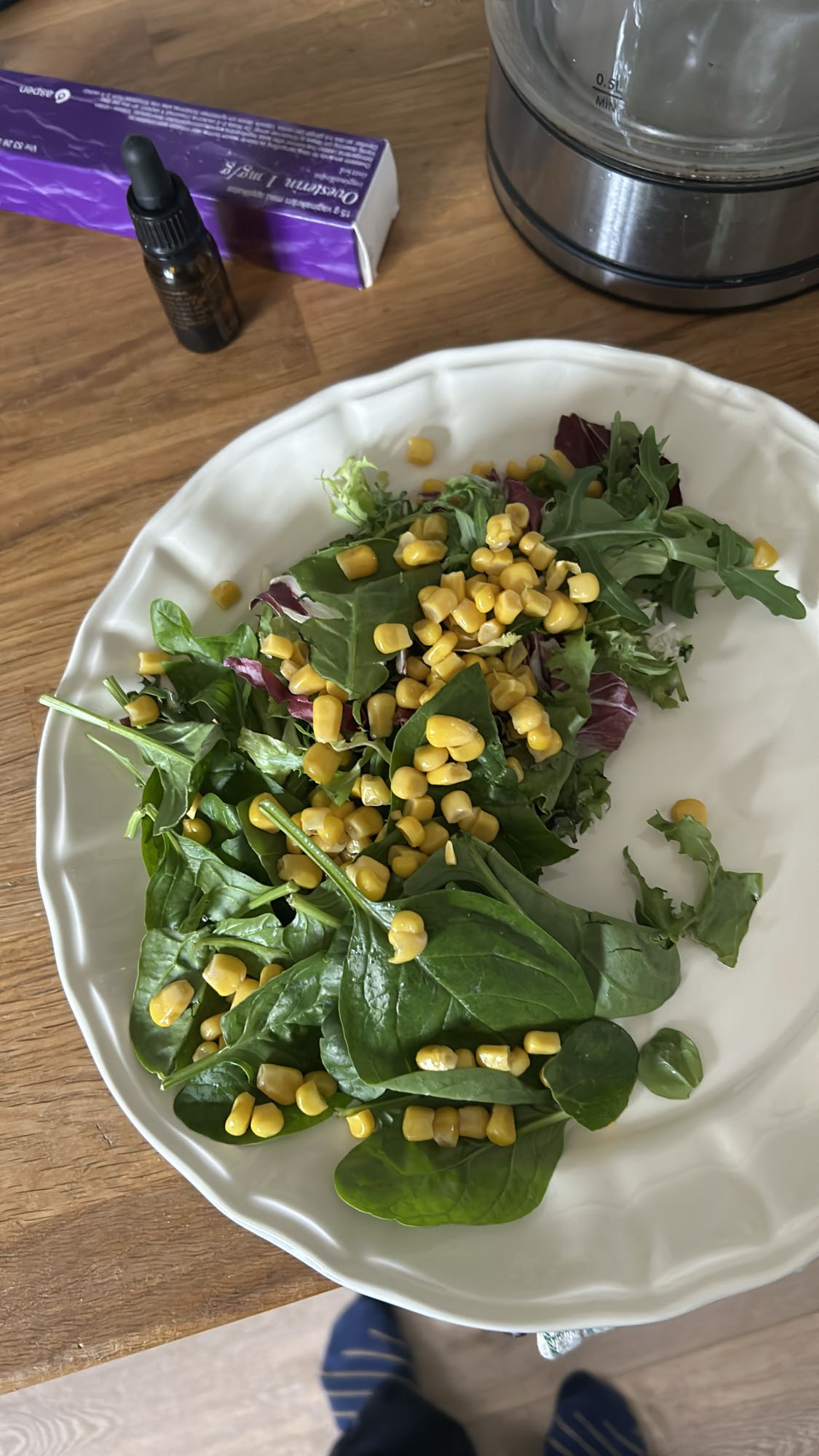 Majs- och grönsallad