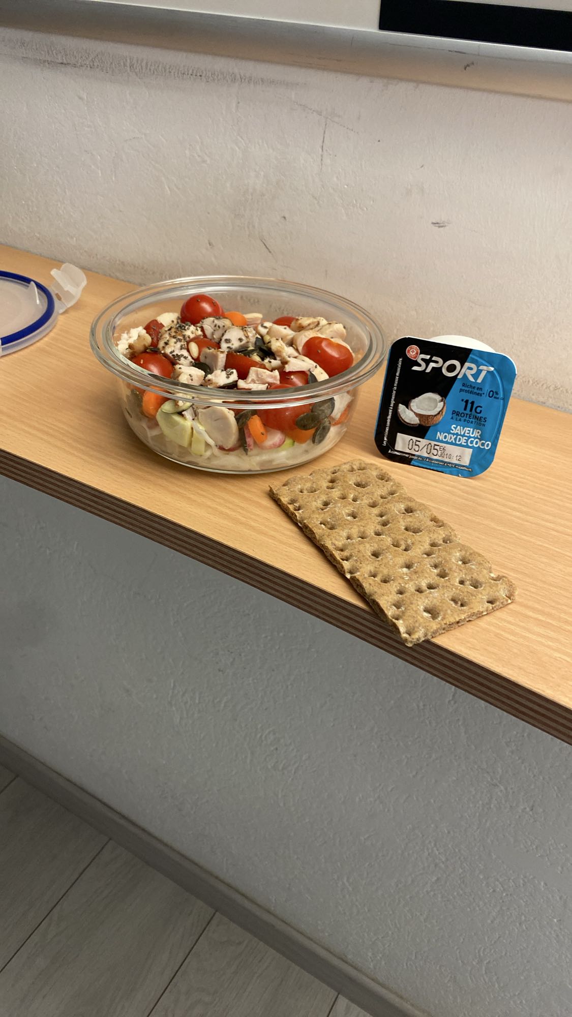 Salade protéinée légère