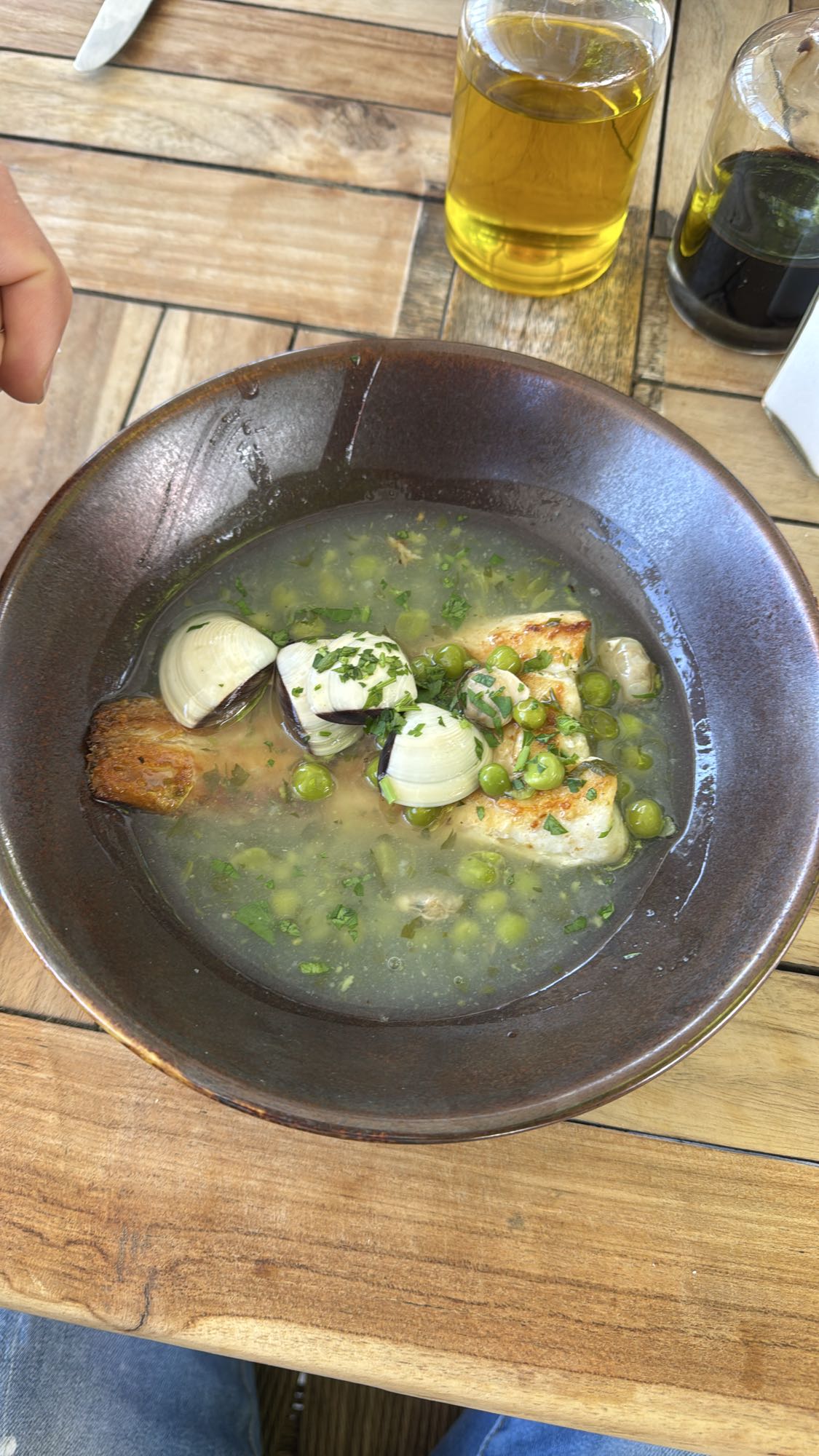 Merluza en salsa verde