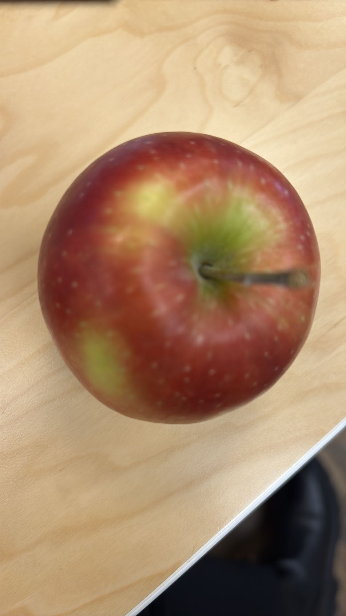 Röd äpple