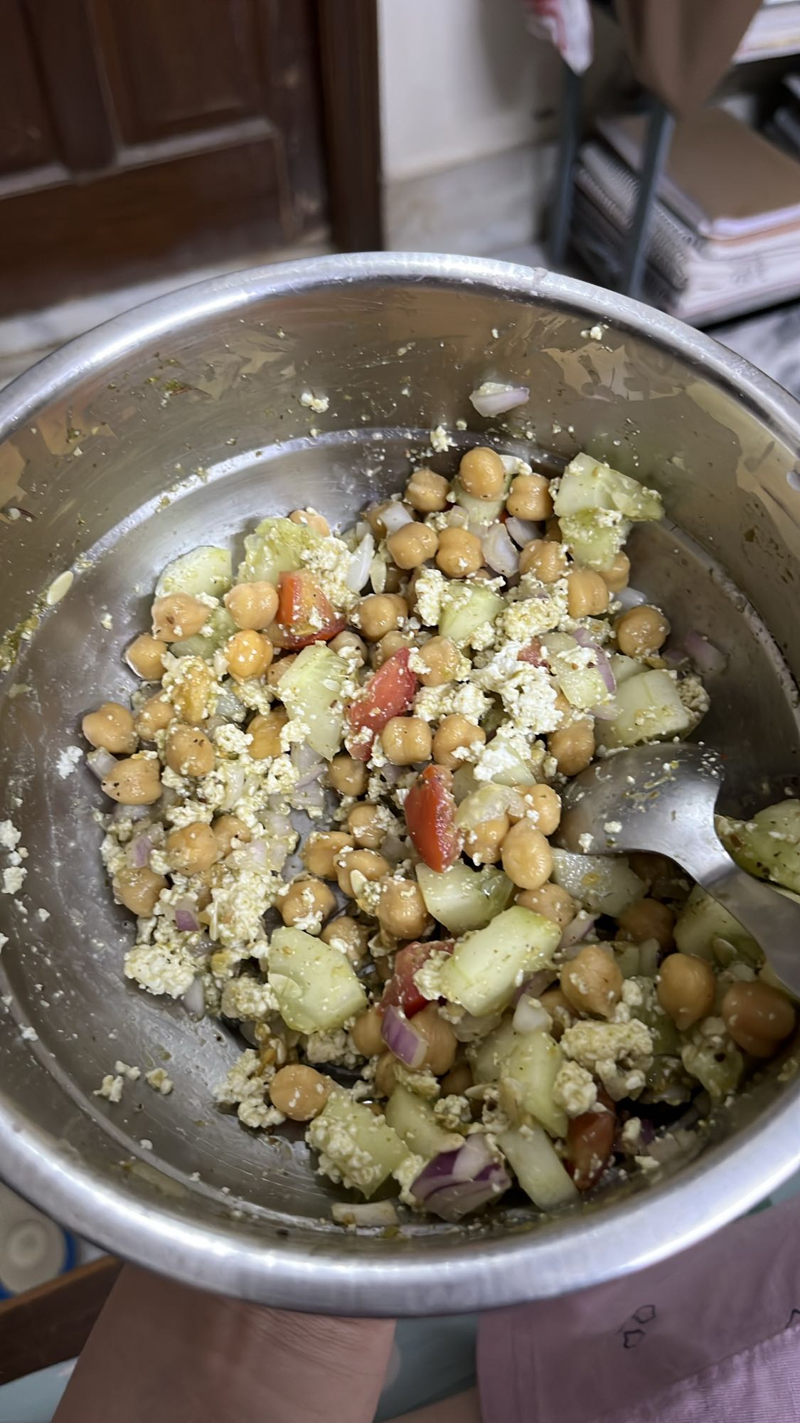 Chickpea Veggie Salad