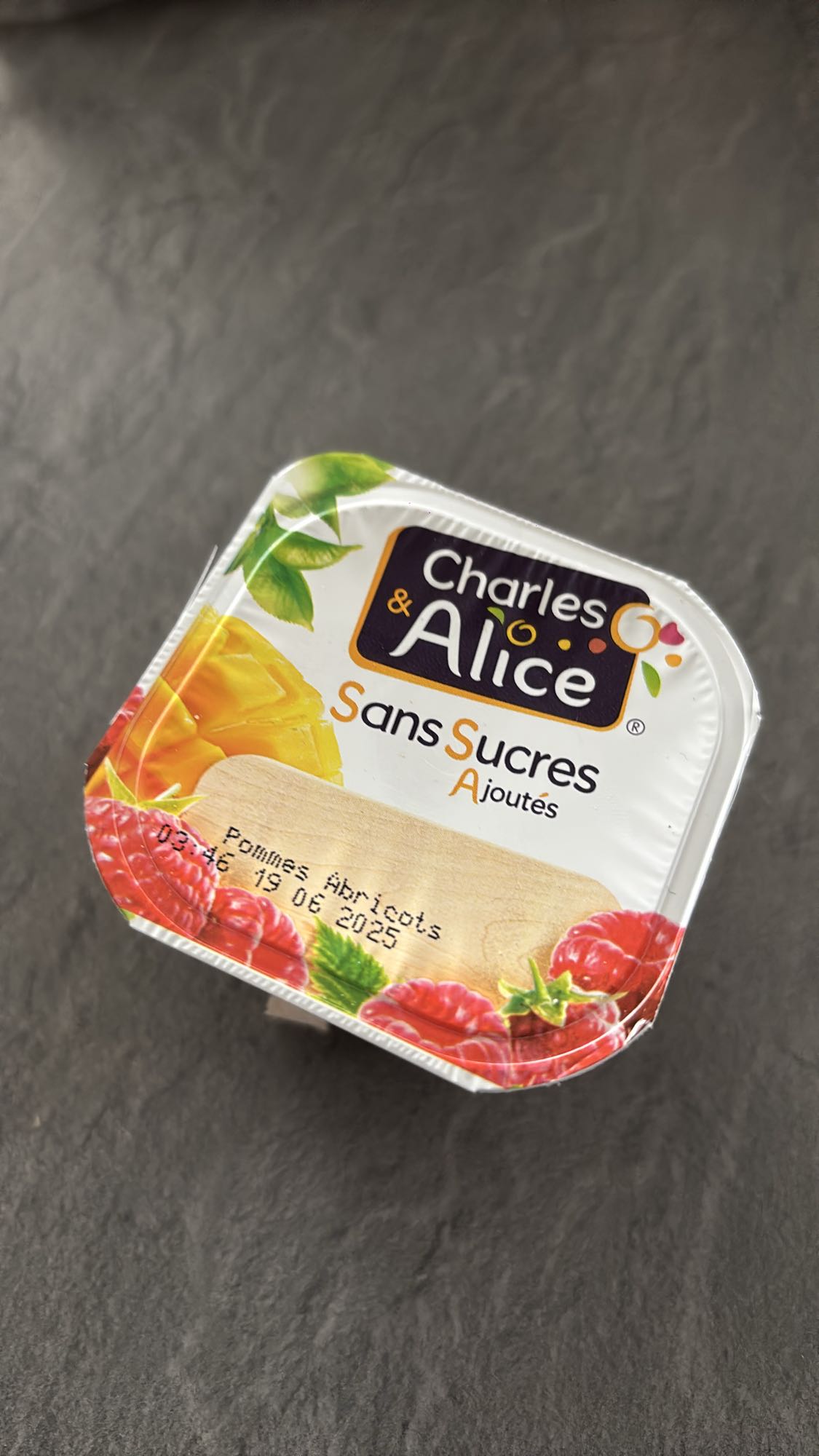 Compote pommes abricots