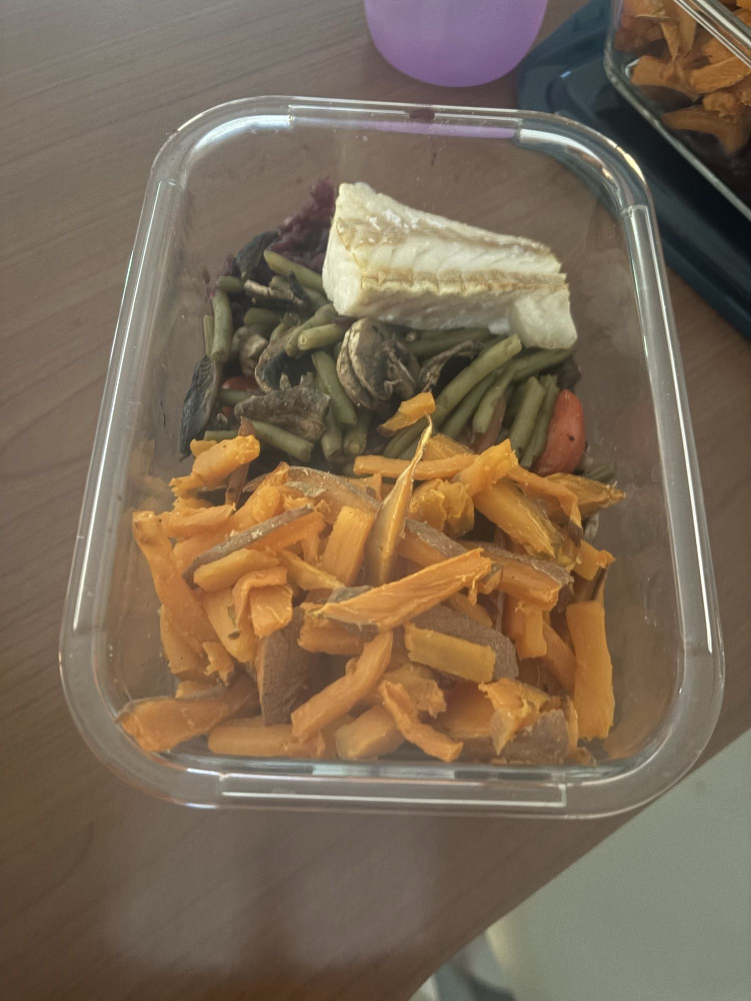 Cabillaud et légumes