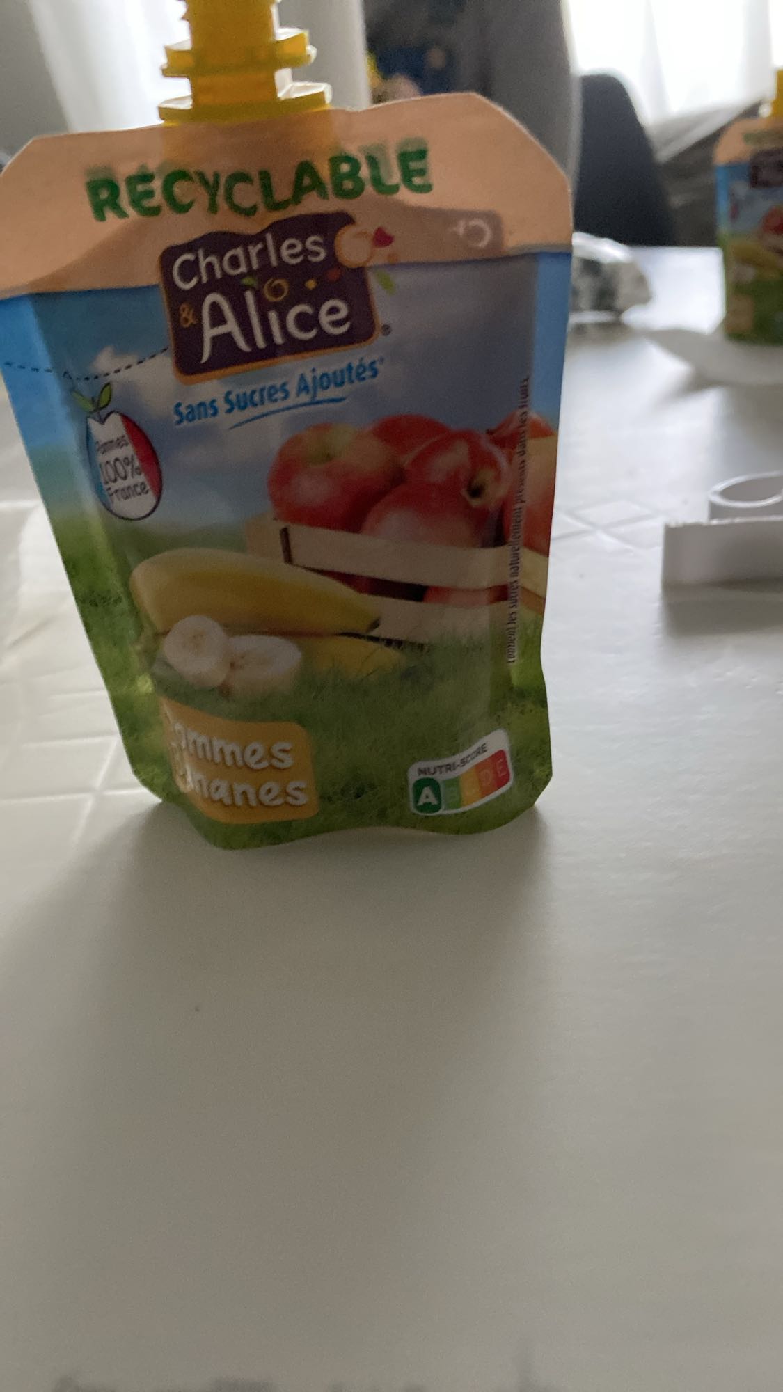 Compote pommes bananes