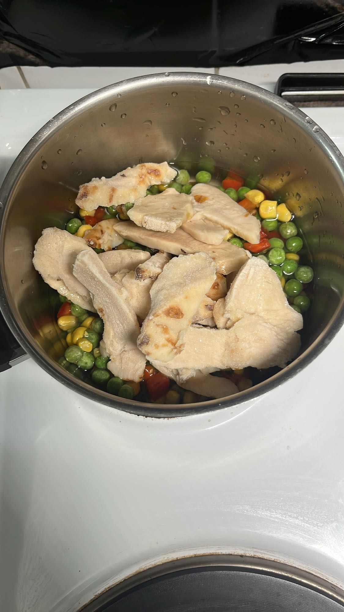 Kyckling med grönsaker