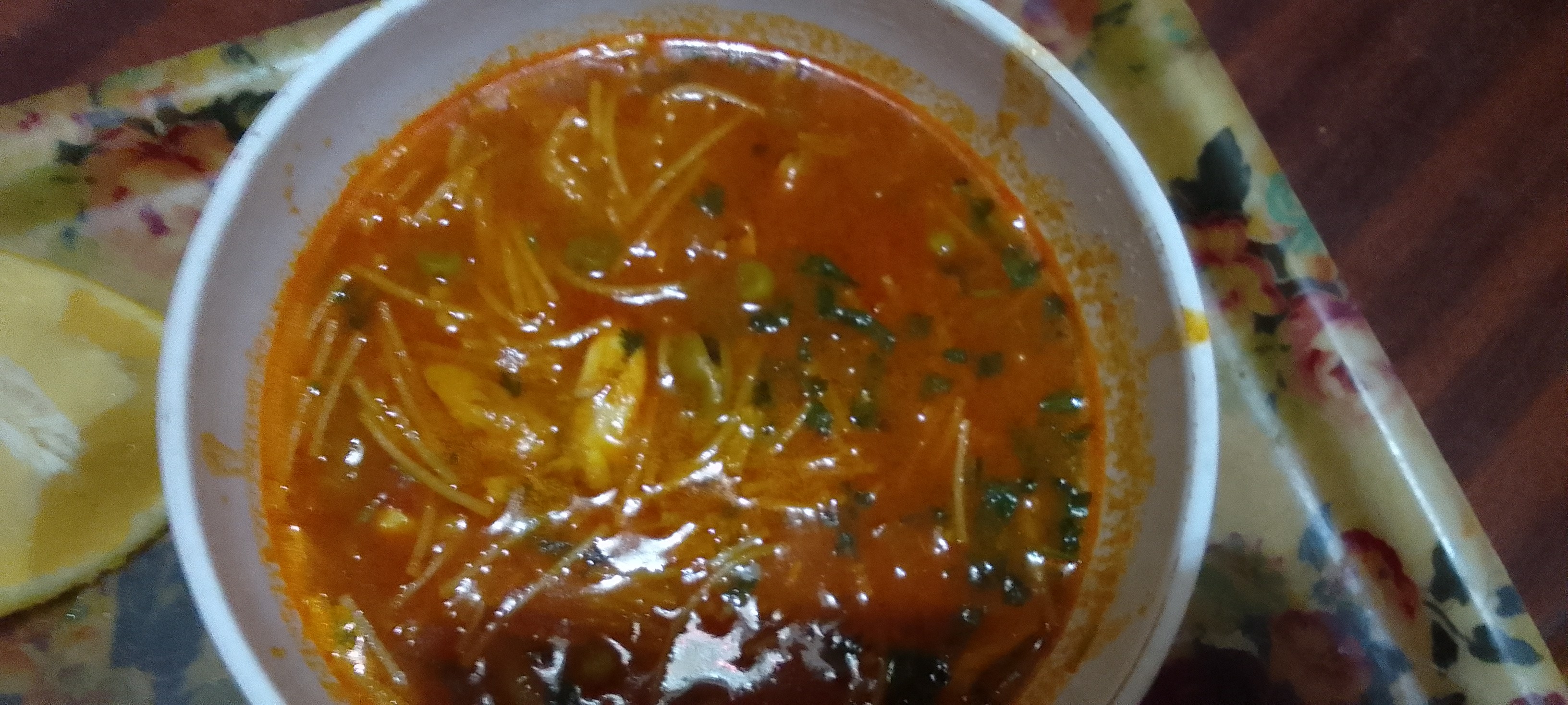 Soupe aux vermicelles