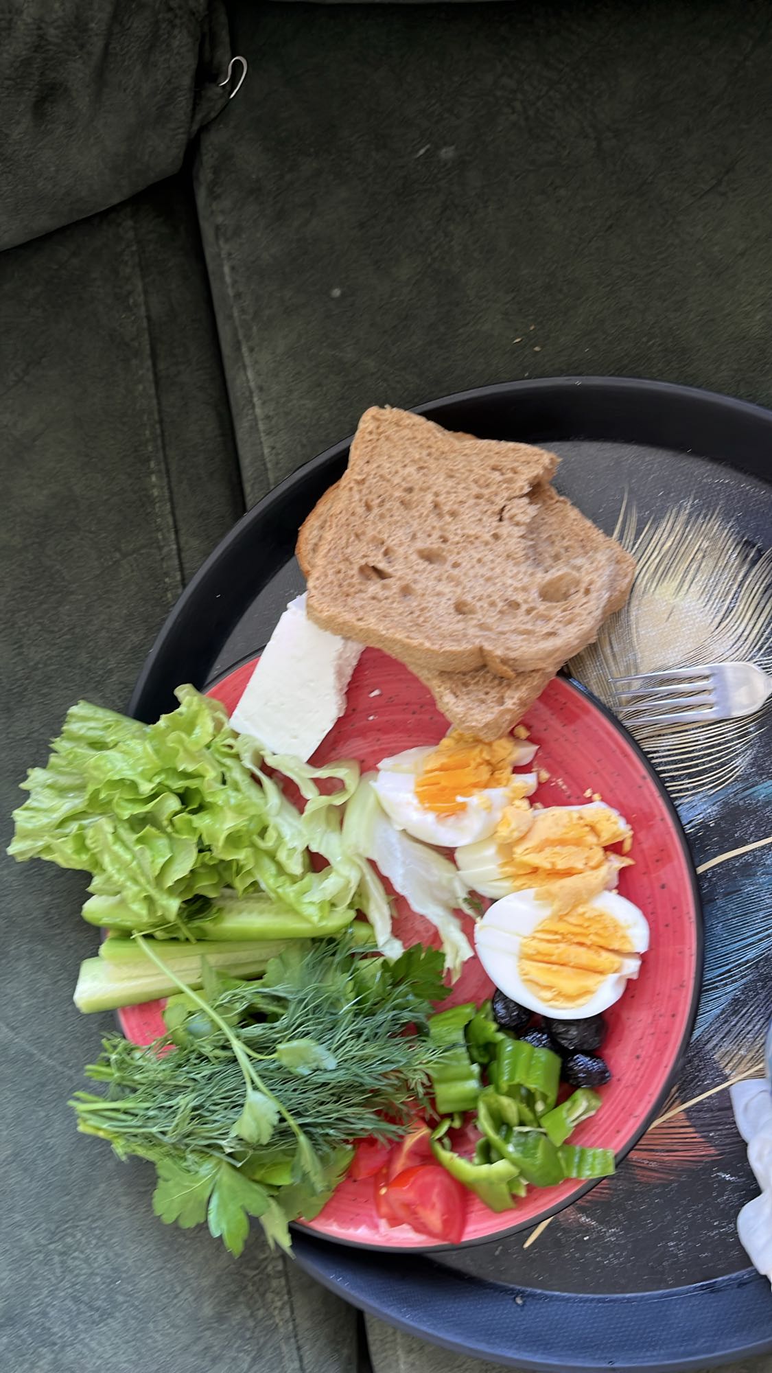 Sebzeli Kahvaltı Tabağı