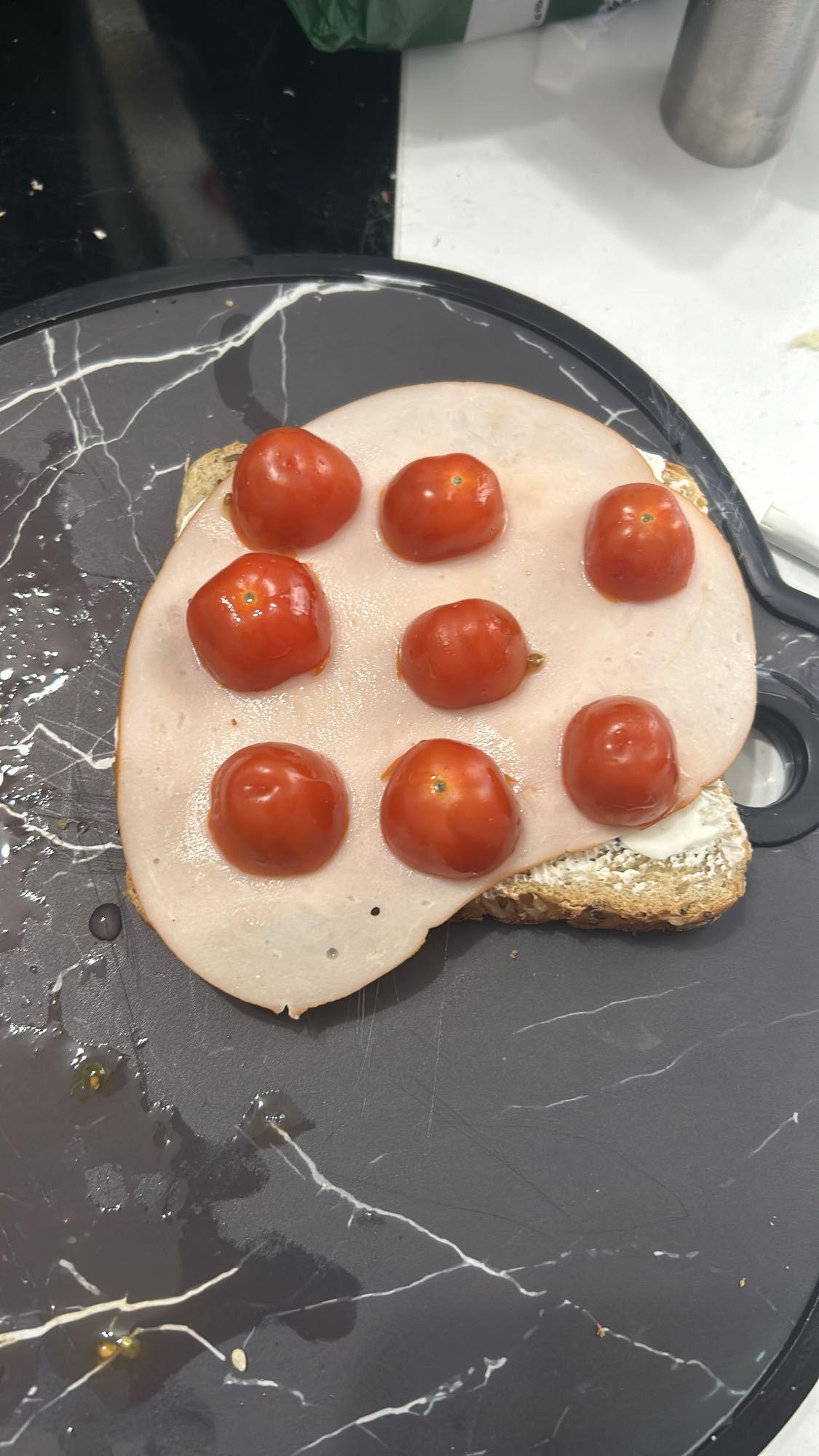 Turkey Tomato Toast